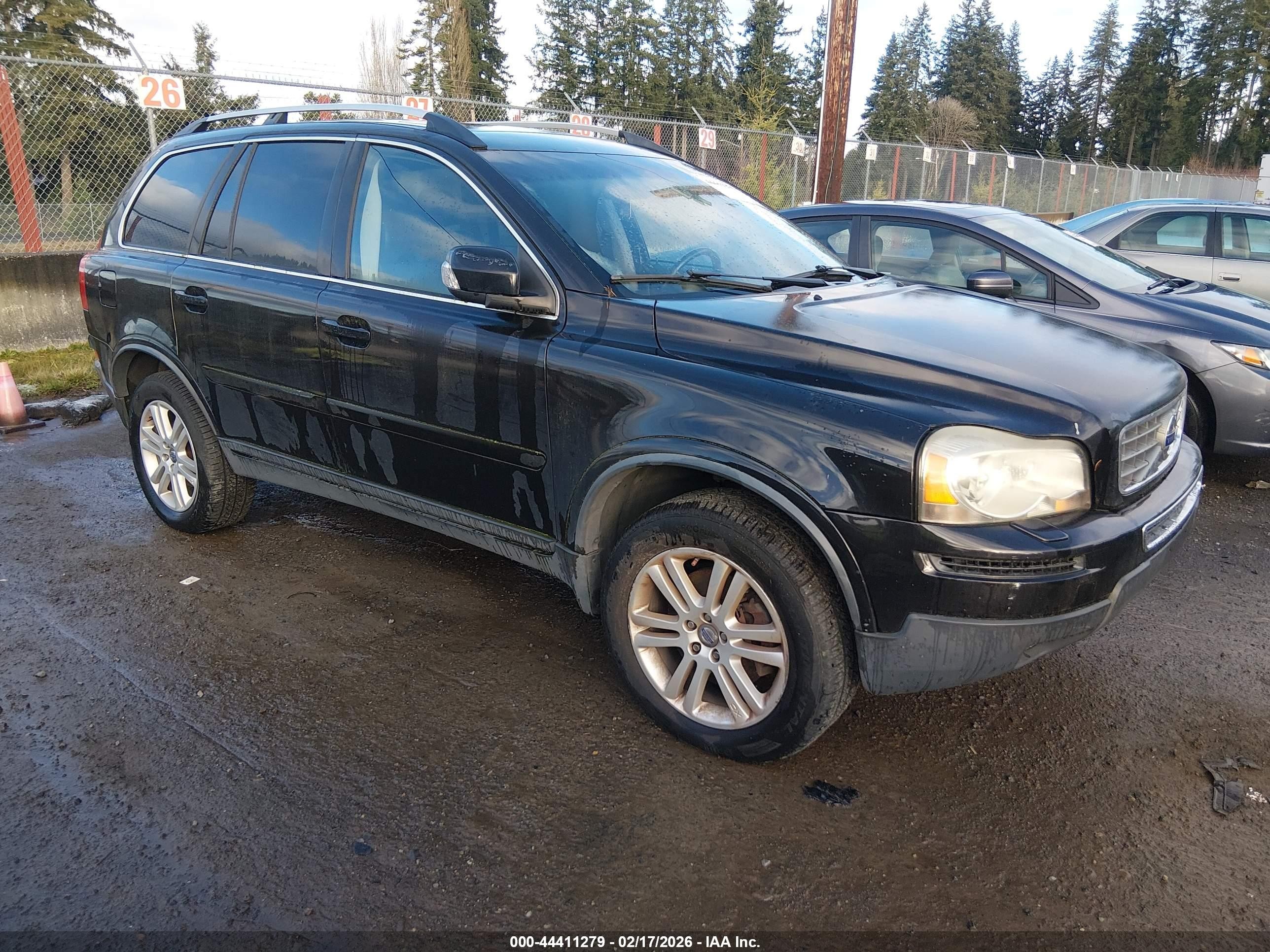 2012 Volvo Xc90 3.2 Platinum Черный vin: YV4952CYXC1618282