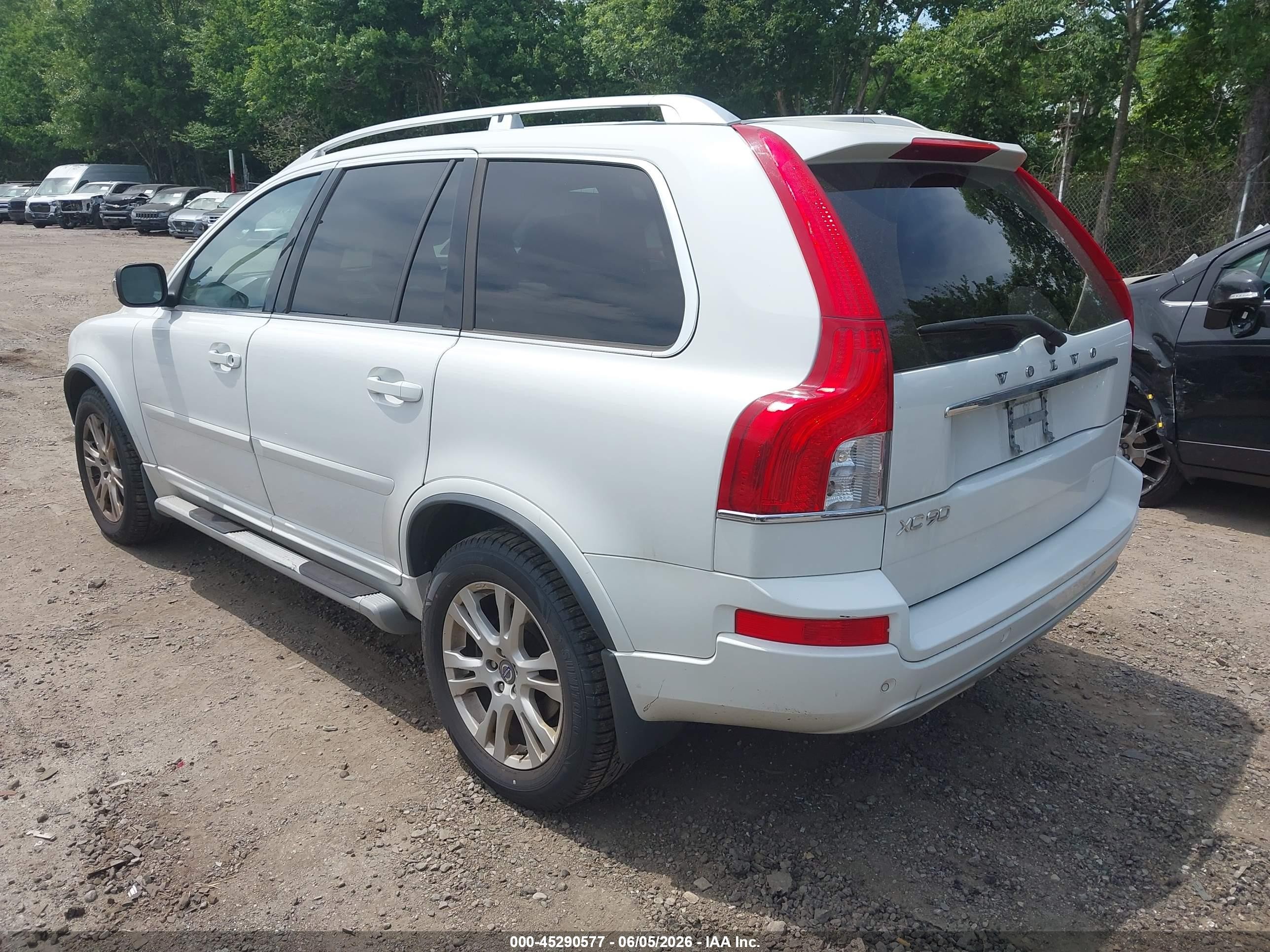2013 Volvo Xc90 3.2/3.2 Platinum/3.2 Premier Plus White vin: YV4952CYXD1665054