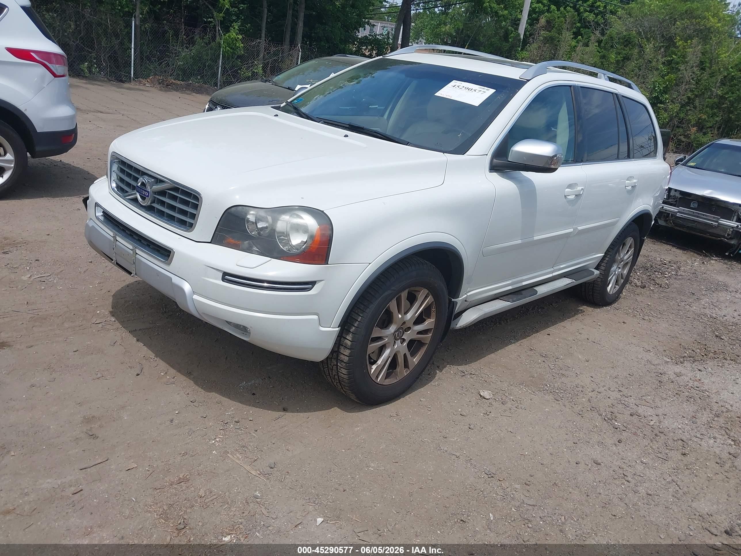 2013 Volvo Xc90 3.2/3.2 Platinum/3.2 Premier Plus White vin: YV4952CYXD1665054