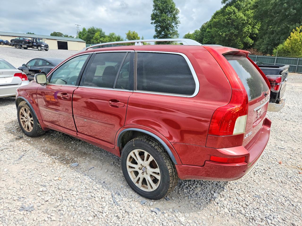 2013 Volvo Xc90 Burgundy vin: YV4952CZ0D1630743