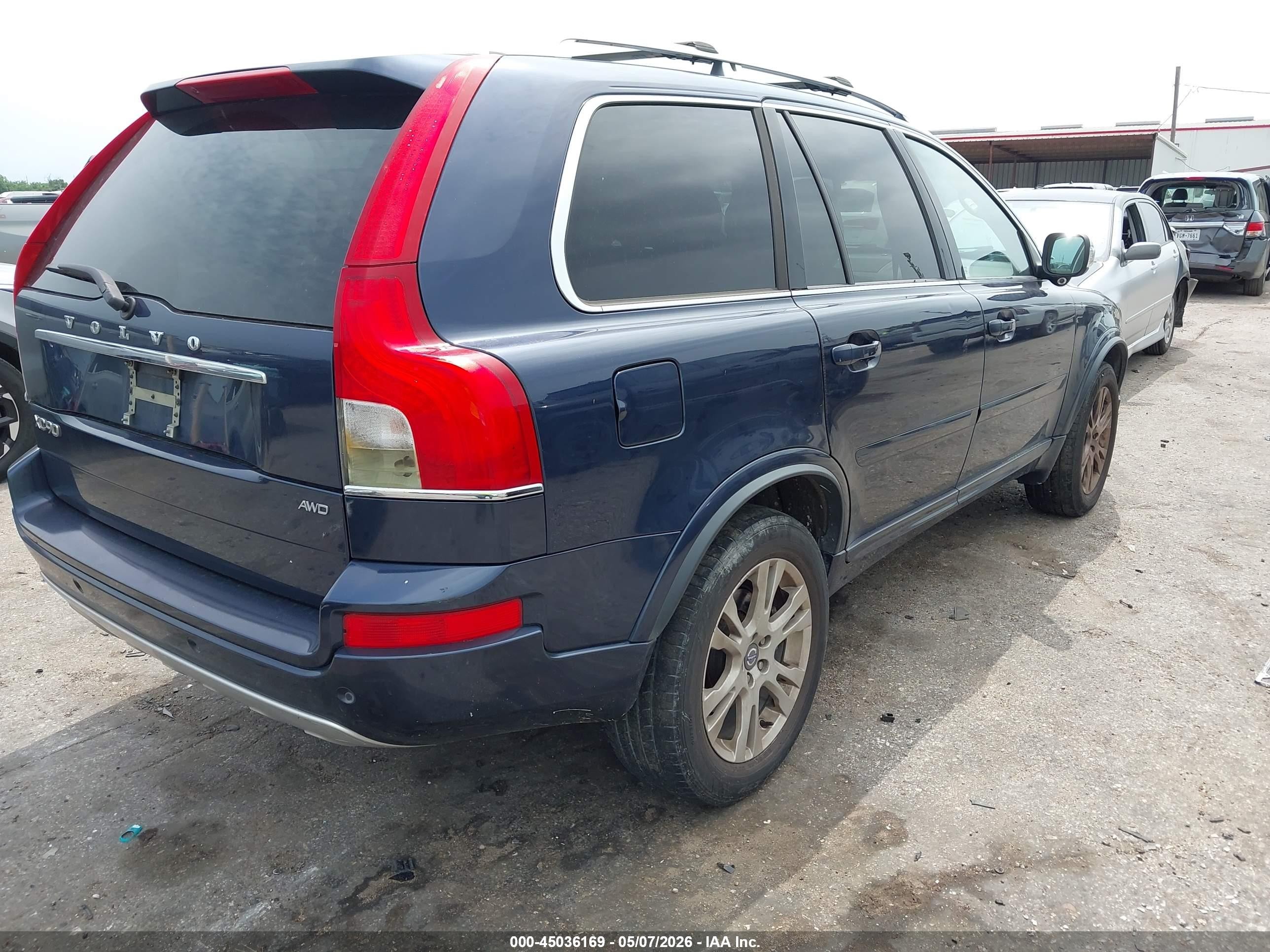 2013 Volvo Xc90 3.2 Platinum Blue vin: YV4952CZ0D1657652