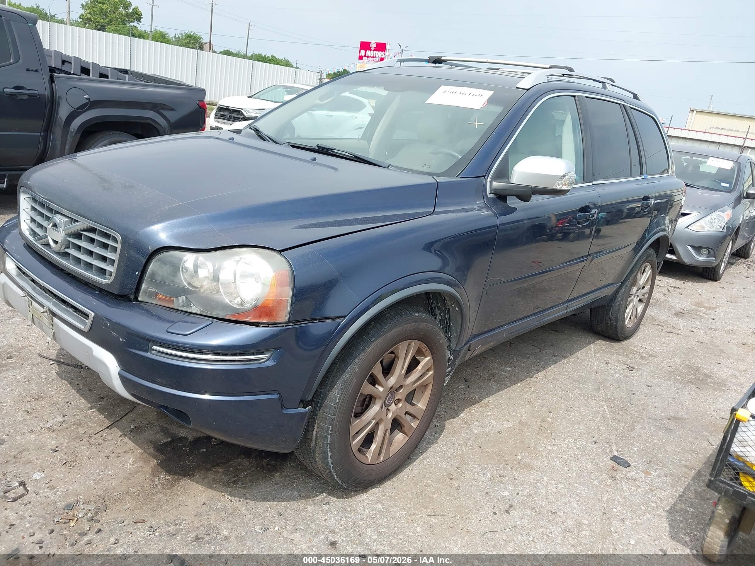 2013 Volvo Xc90 3.2 Platinum Blue vin: YV4952CZ0D1657652