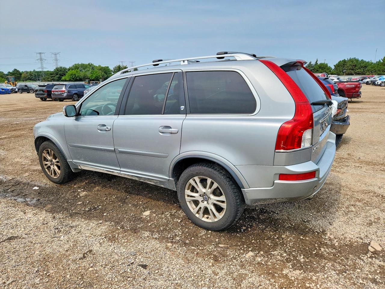 2014 Volvo Xc90 3.2 Silver vin: YV4952CZ0E1689759