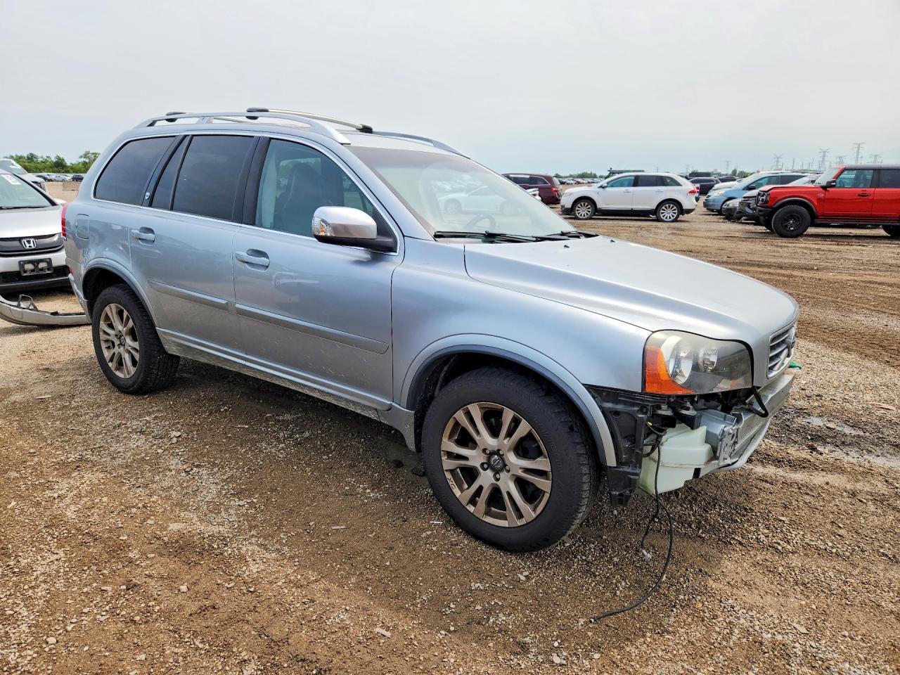 2014 Volvo Xc90 3.2 Silver vin: YV4952CZ0E1689759