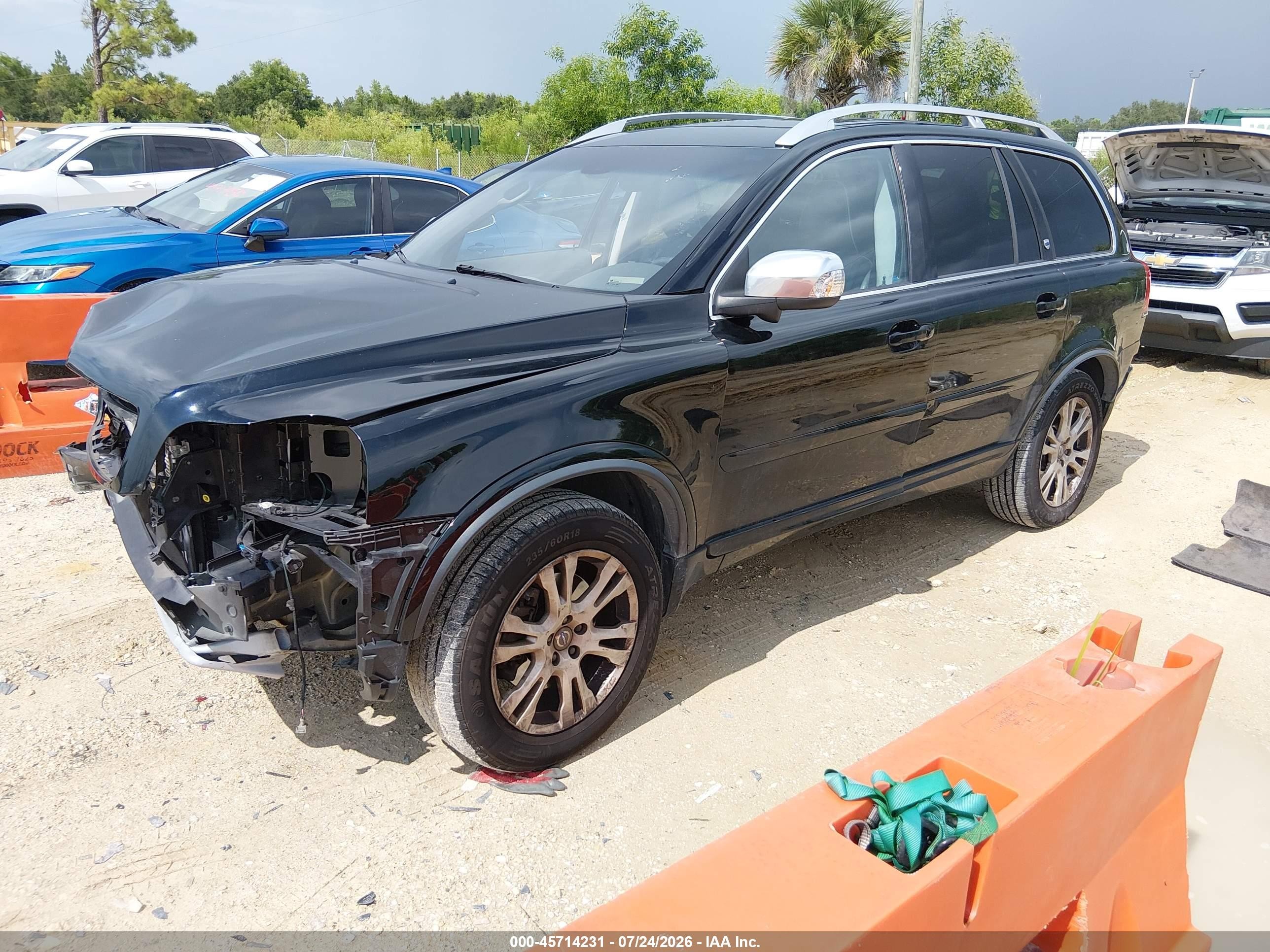 2013 Volvo Xc90 3.2/3.2 Platinum/3.2 Premier Plus Black vin: YV4952CZ1D1635241