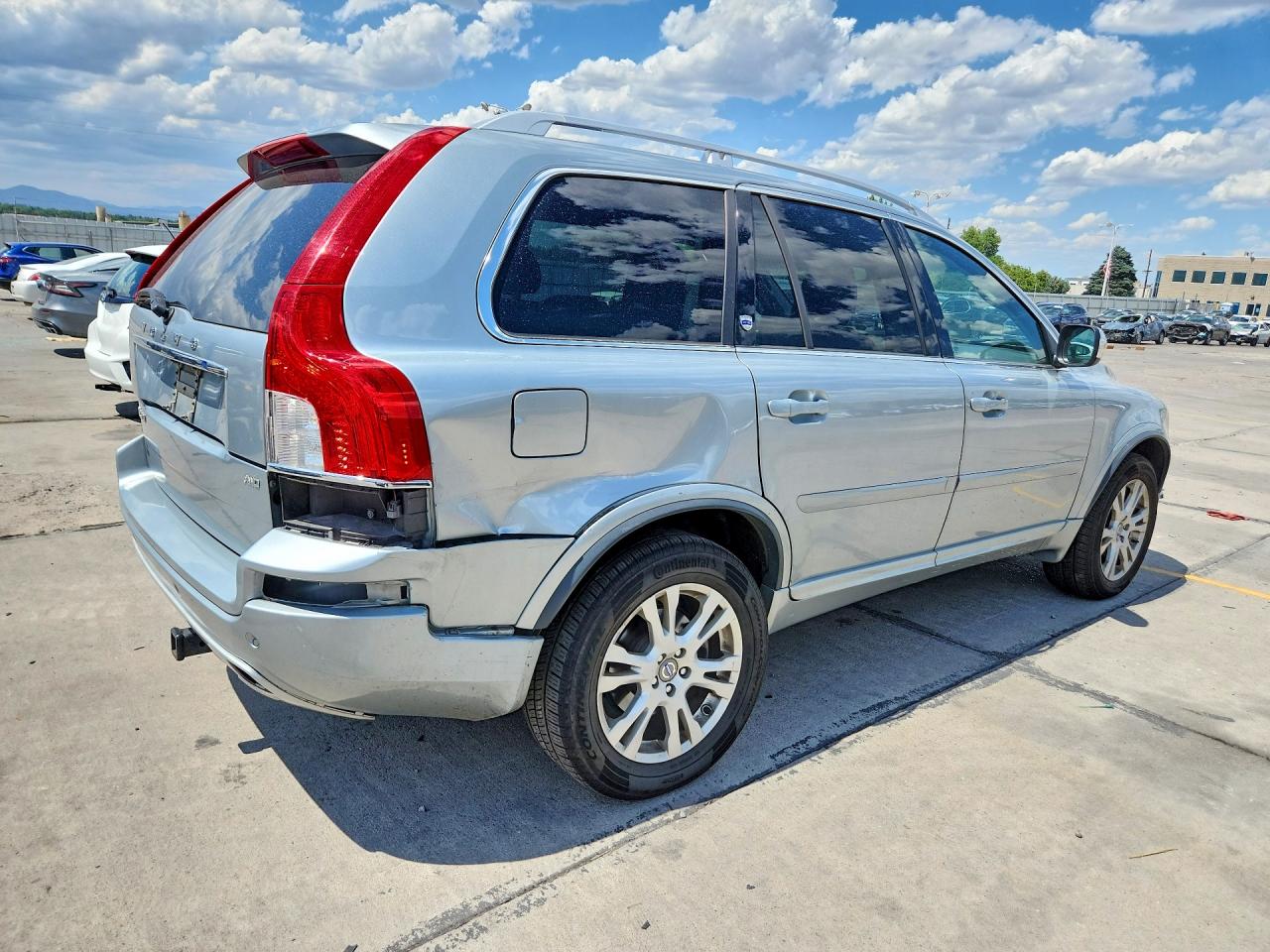 2014 Volvo Xc90 3.2 Silver vin: YV4952CZ1E1688698