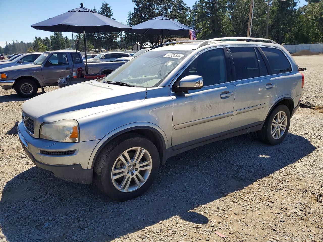 2011 Volvo Xc90 3.2 Silver vin: YV4952CZ2B1578657