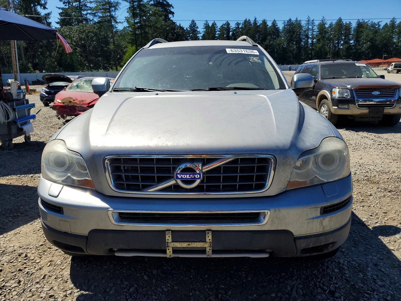 2011 Volvo Xc90 3.2 Silver vin: YV4952CZ2B1578657