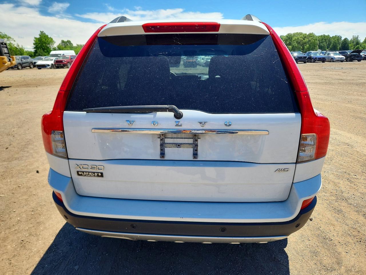 2011 Volvo Xc90 3.2 White vin: YV4952CZ2B1587021