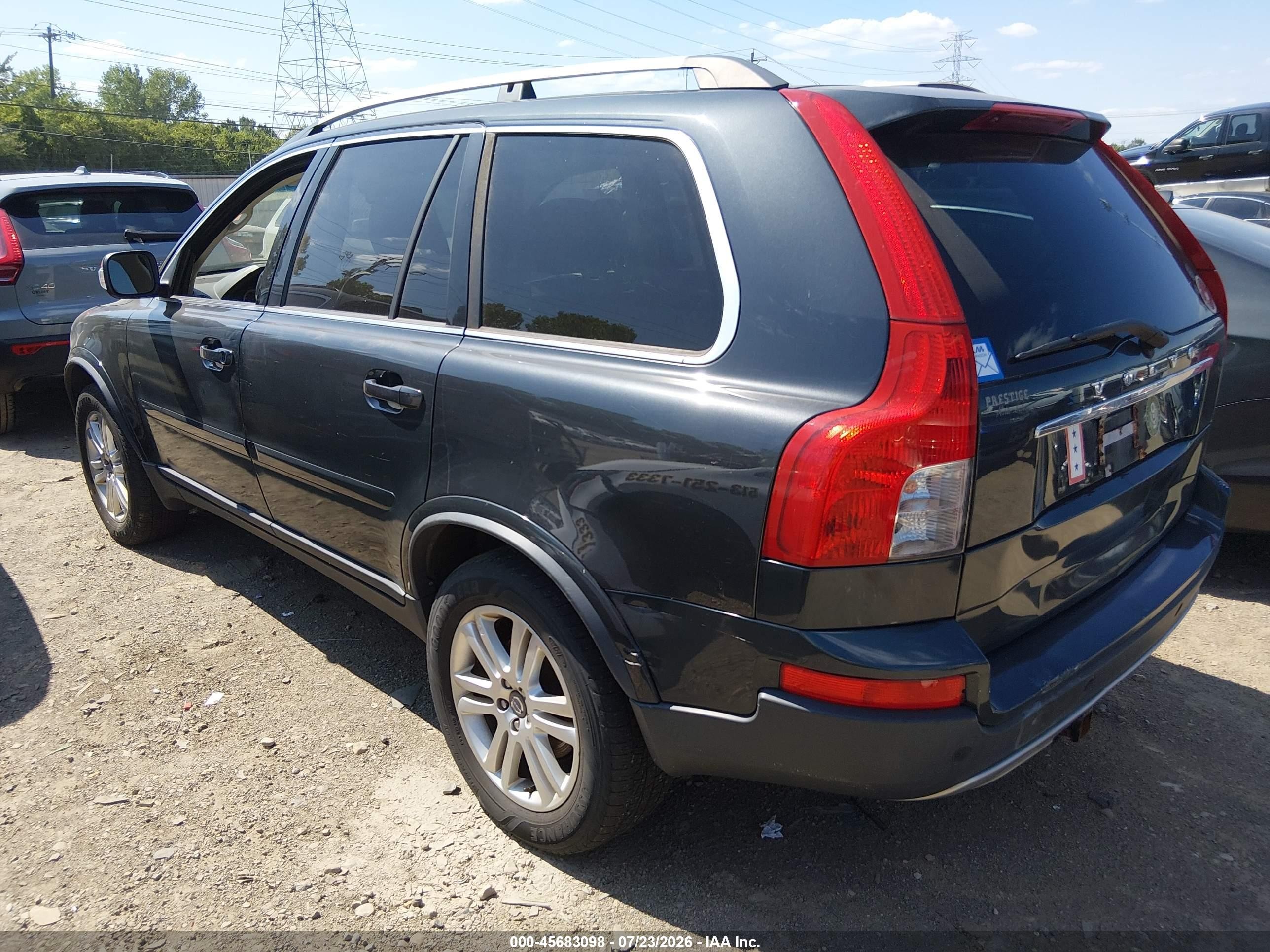 2011 Volvo Xc90 3.2 Gray vin: YV4952CZ2B1596429