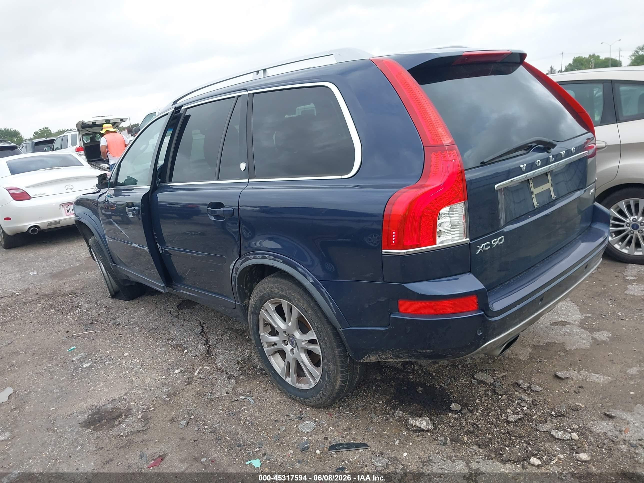 2013 Volvo Xc90 3.2/3.2 Platinum/3.2 Premier Plus Gray vin: YV4952CZ2D1662951
