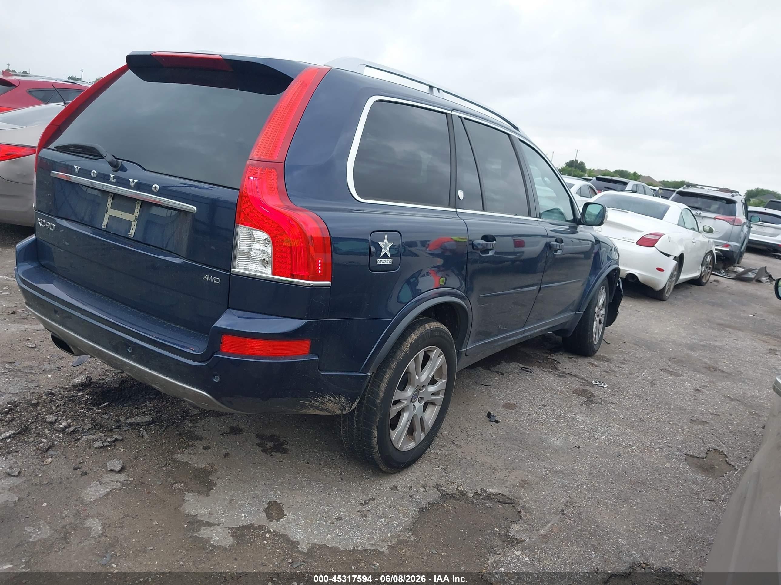 2013 Volvo Xc90 3.2/3.2 Platinum/3.2 Premier Plus Gray vin: YV4952CZ2D1662951