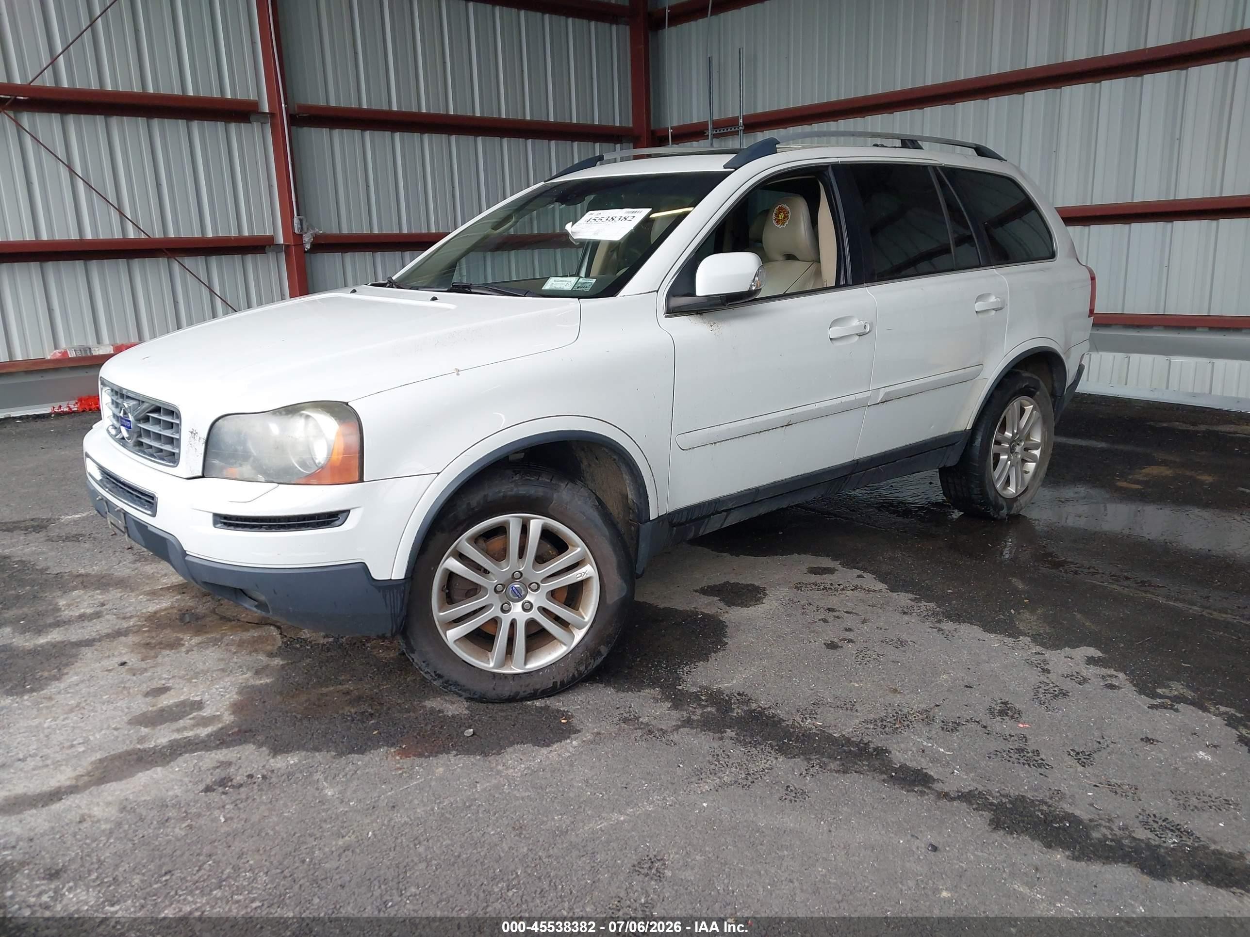 2012 Volvo Xc90 3.2/3.2 Platinum/3.2 Premier Plus White vin: YV4952CZ3C1609917