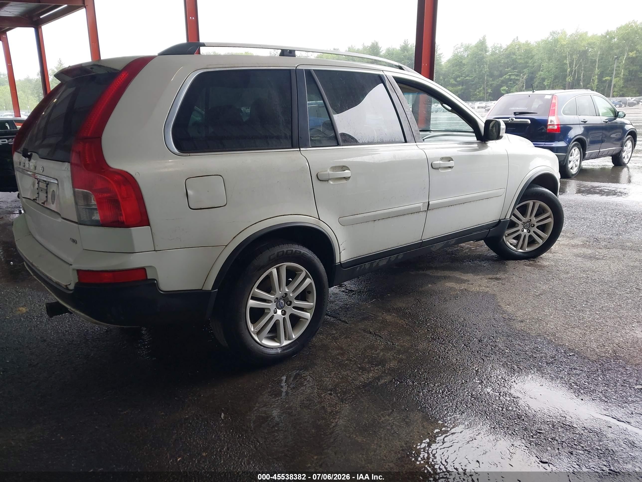 2012 Volvo Xc90 3.2/3.2 Platinum/3.2 Premier Plus White vin: YV4952CZ3C1609917