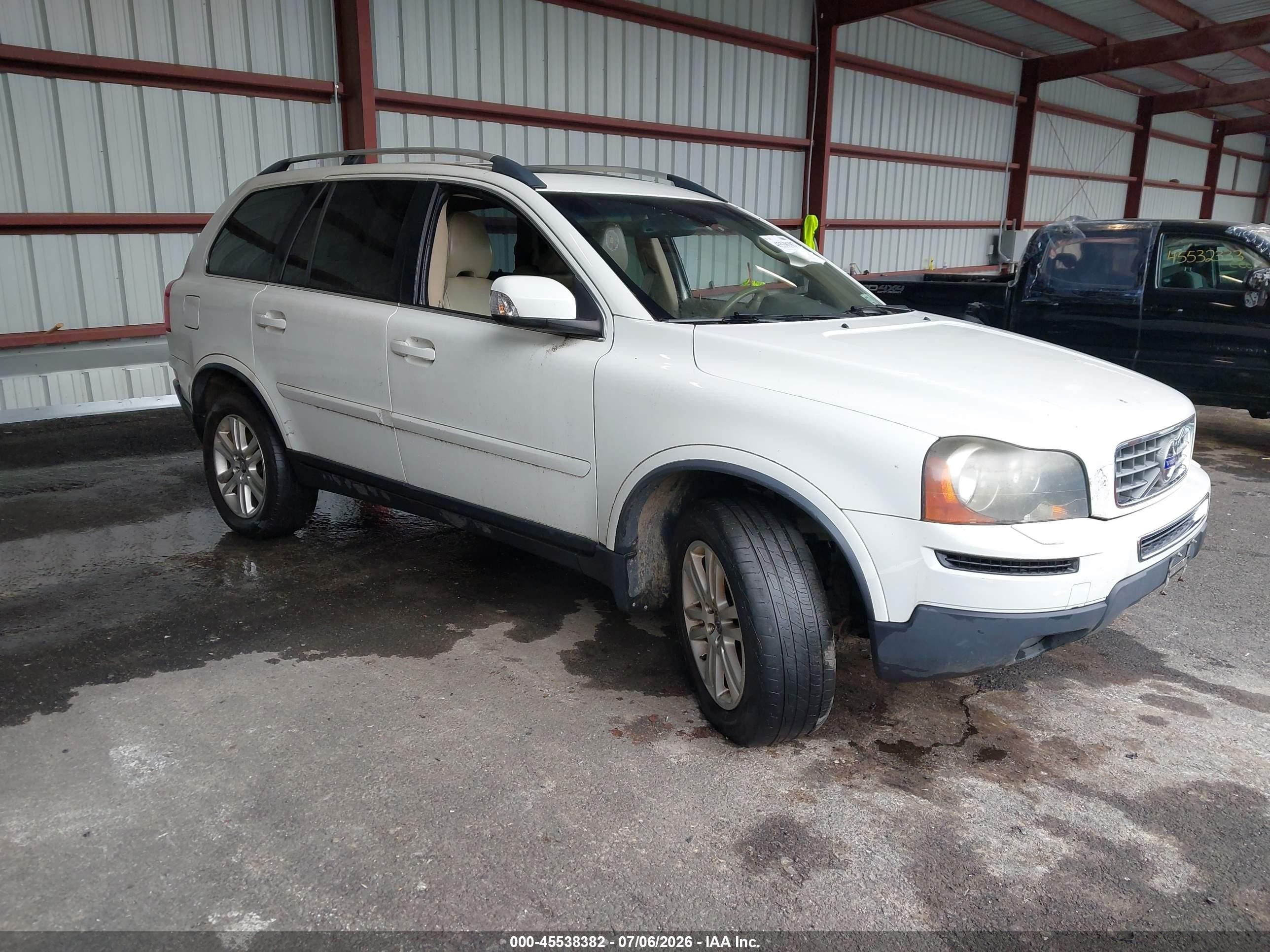 2012 Volvo Xc90 3.2/3.2 Platinum/3.2 Premier Plus White vin: YV4952CZ3C1609917