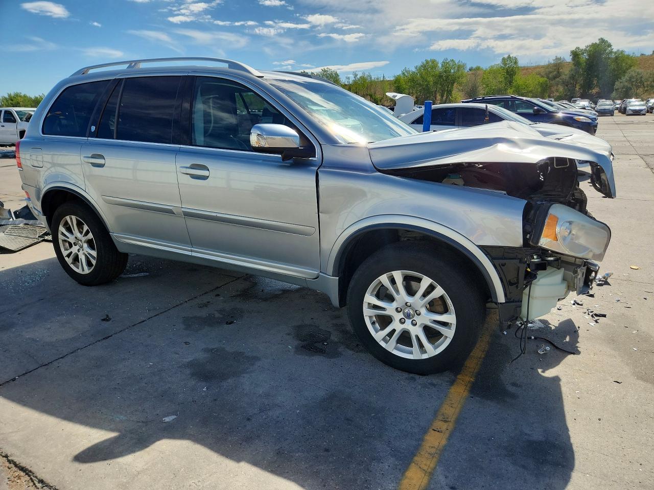 2013 Volvo Xc90 3.2 Silver vin: YV4952CZ3D1634639