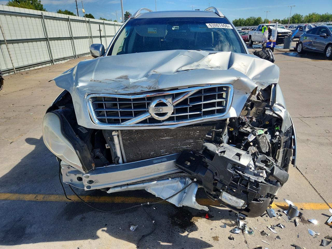 2013 Volvo Xc90 3.2 Silver vin: YV4952CZ3D1634639