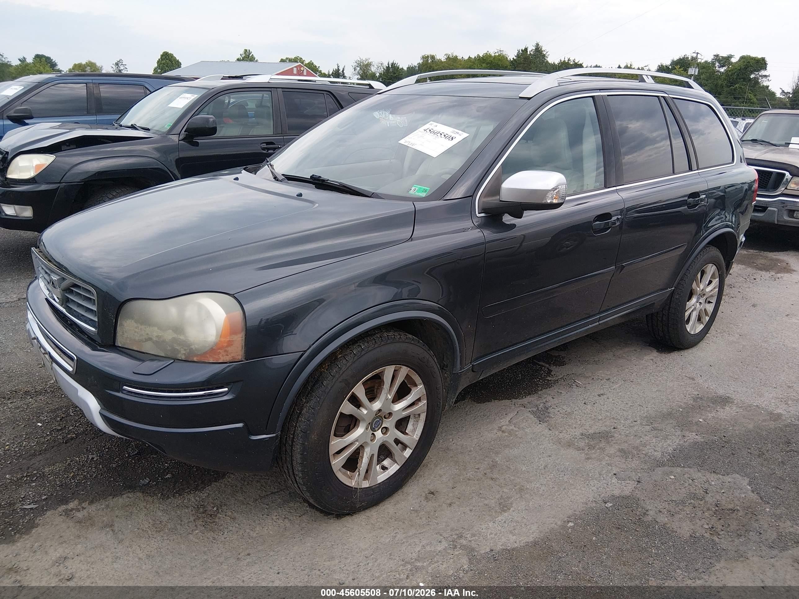 2013 Volvo Xc90 3.2/3.2 Platinum/3.2 Premier Plus Gray vin: YV4952CZ3D1658746