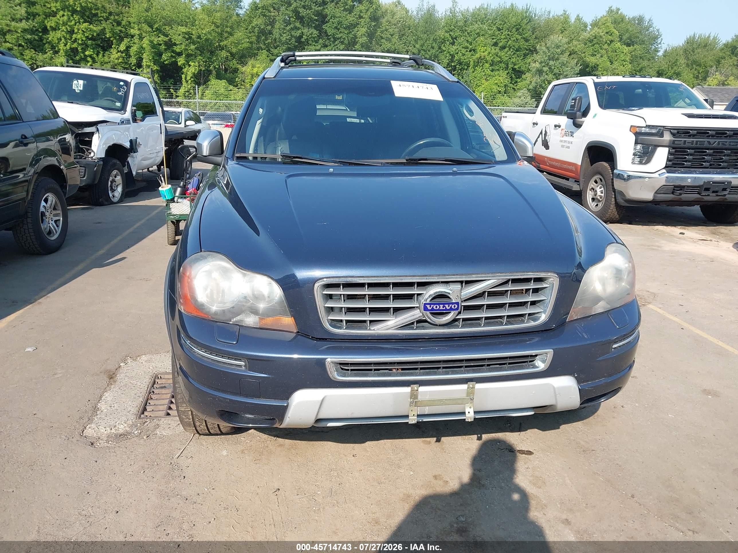 2013 Volvo Xc90 3.2 Platinum Dark Blue vin: YV4952CZ4D1642698