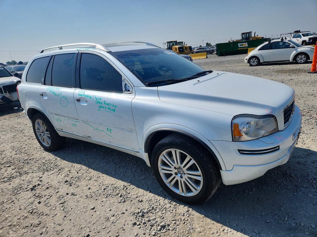 2014 Volvo Xc90 3.2 White vin: YV4952CZ4E1689599