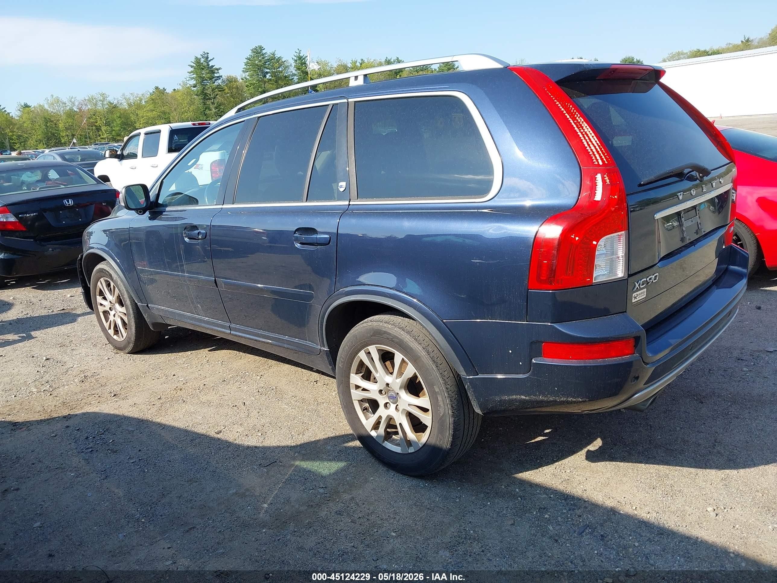 2014 Volvo Xc90   Blue vin: YV4952CZ5E1687652