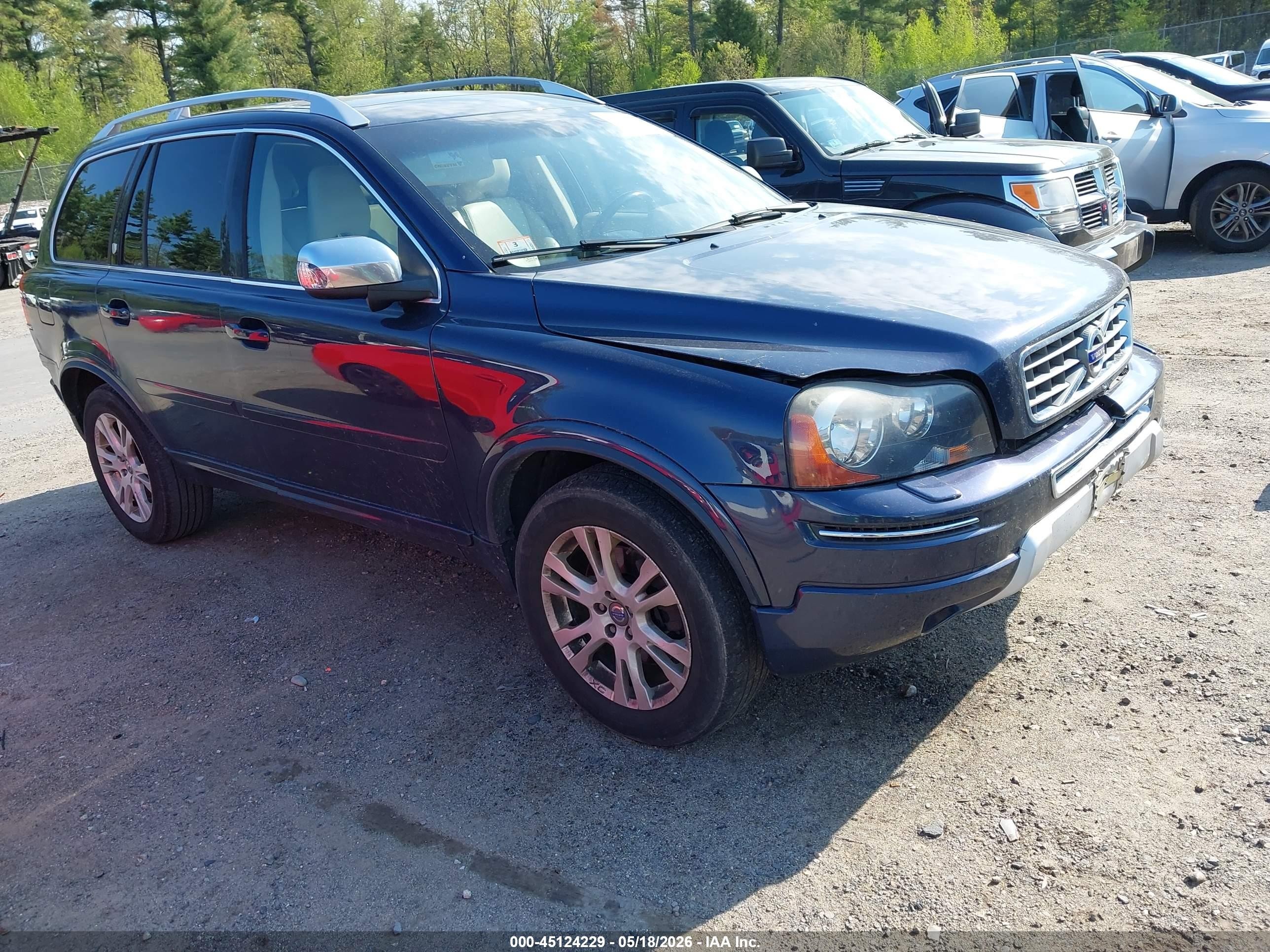 2014 Volvo Xc90   Blue vin: YV4952CZ5E1687652