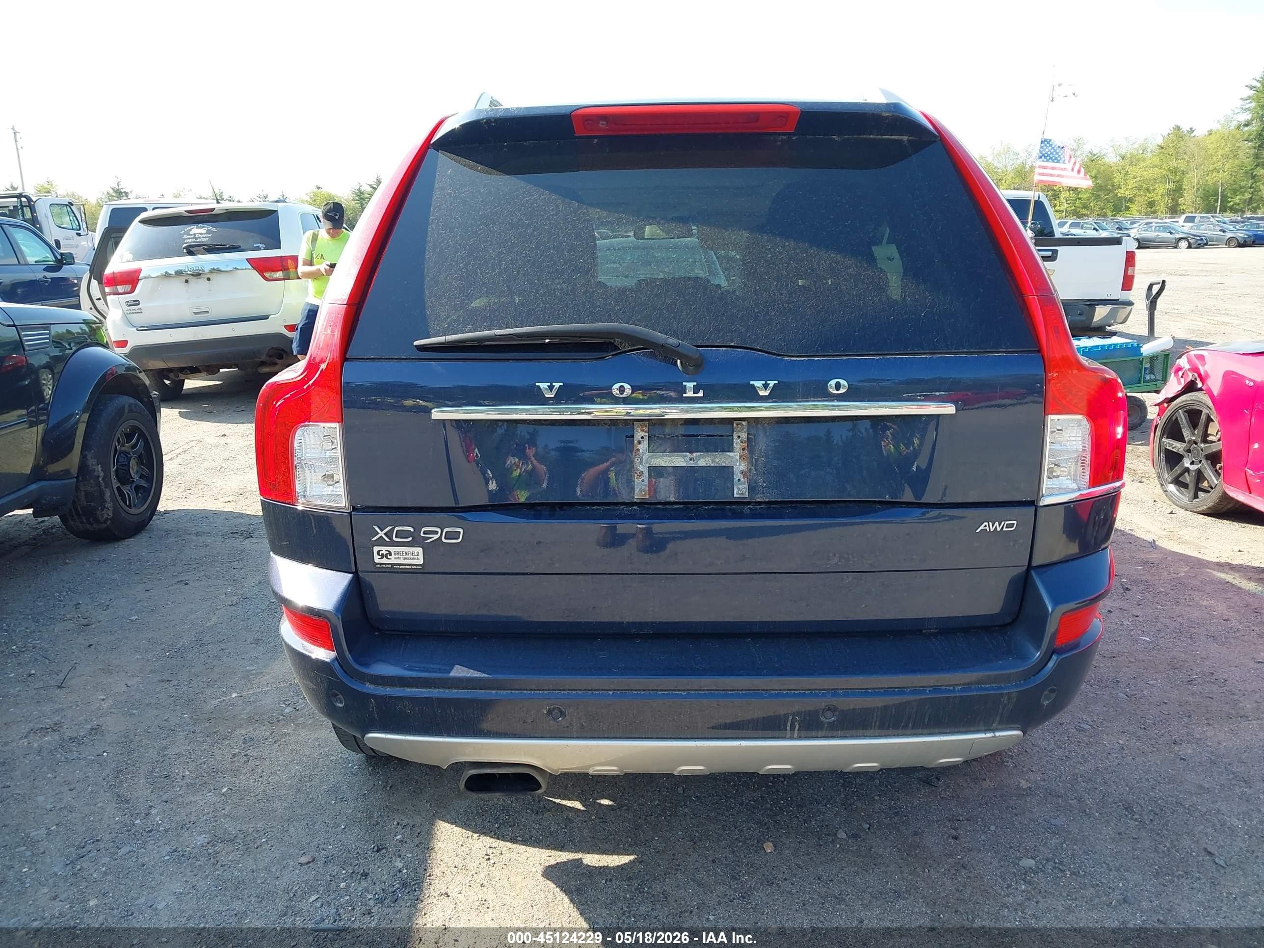 2014 Volvo Xc90   Blue vin: YV4952CZ5E1687652