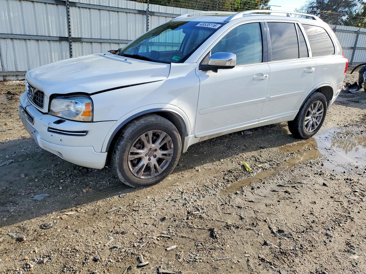 2013 Volvo Xc90 3.2 White vin: YV4952CZ6D1634117