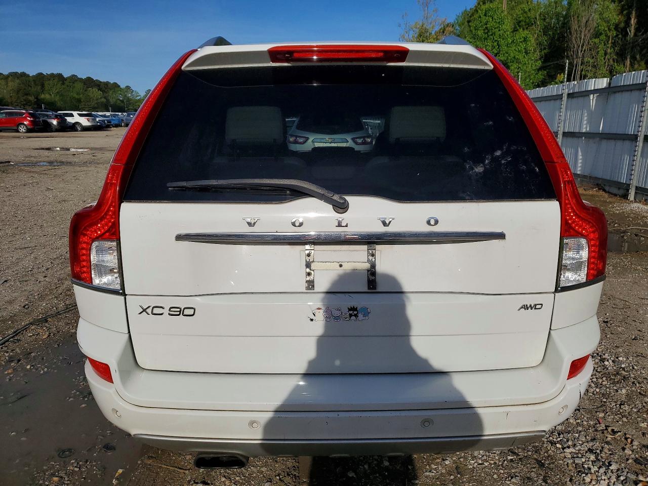 2013 Volvo Xc90 3.2 White vin: YV4952CZ6D1634117