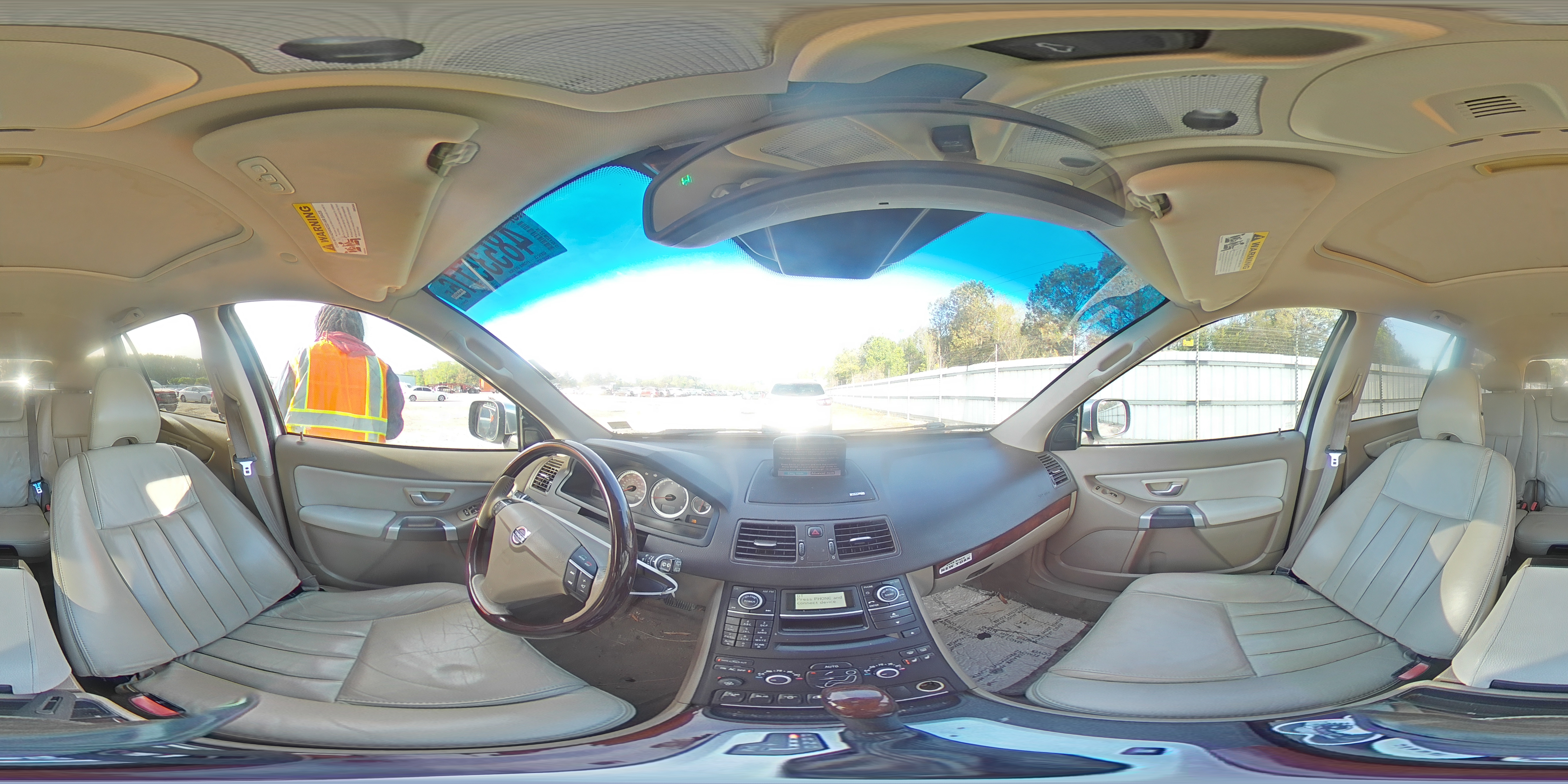 2013 Volvo Xc90 3.2 White vin: YV4952CZ6D1634117