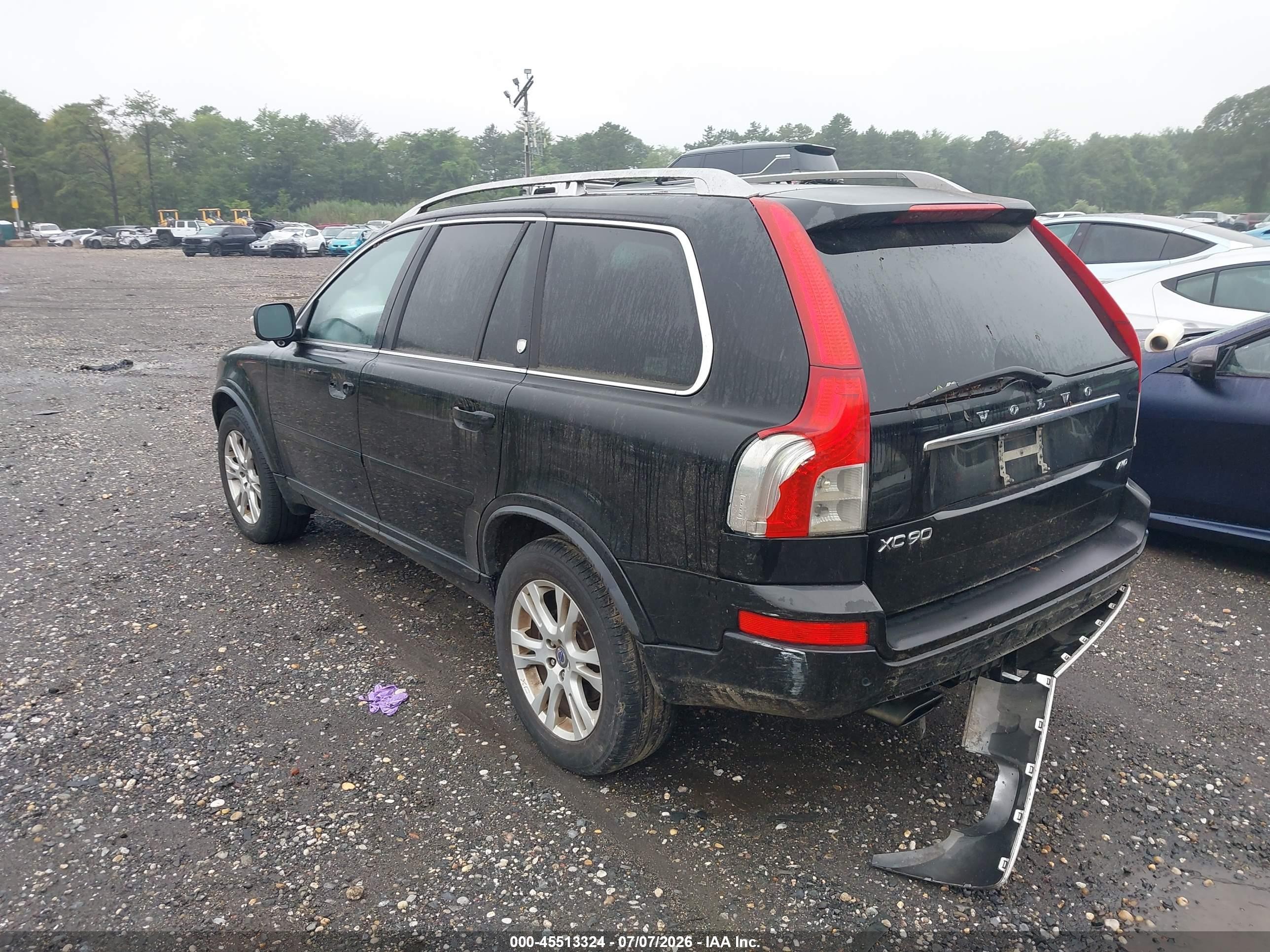 2013 Volvo Xc90 3.2/3.2 Platinum/3.2 Premier Plus Black vin: YV4952CZ6D1651239