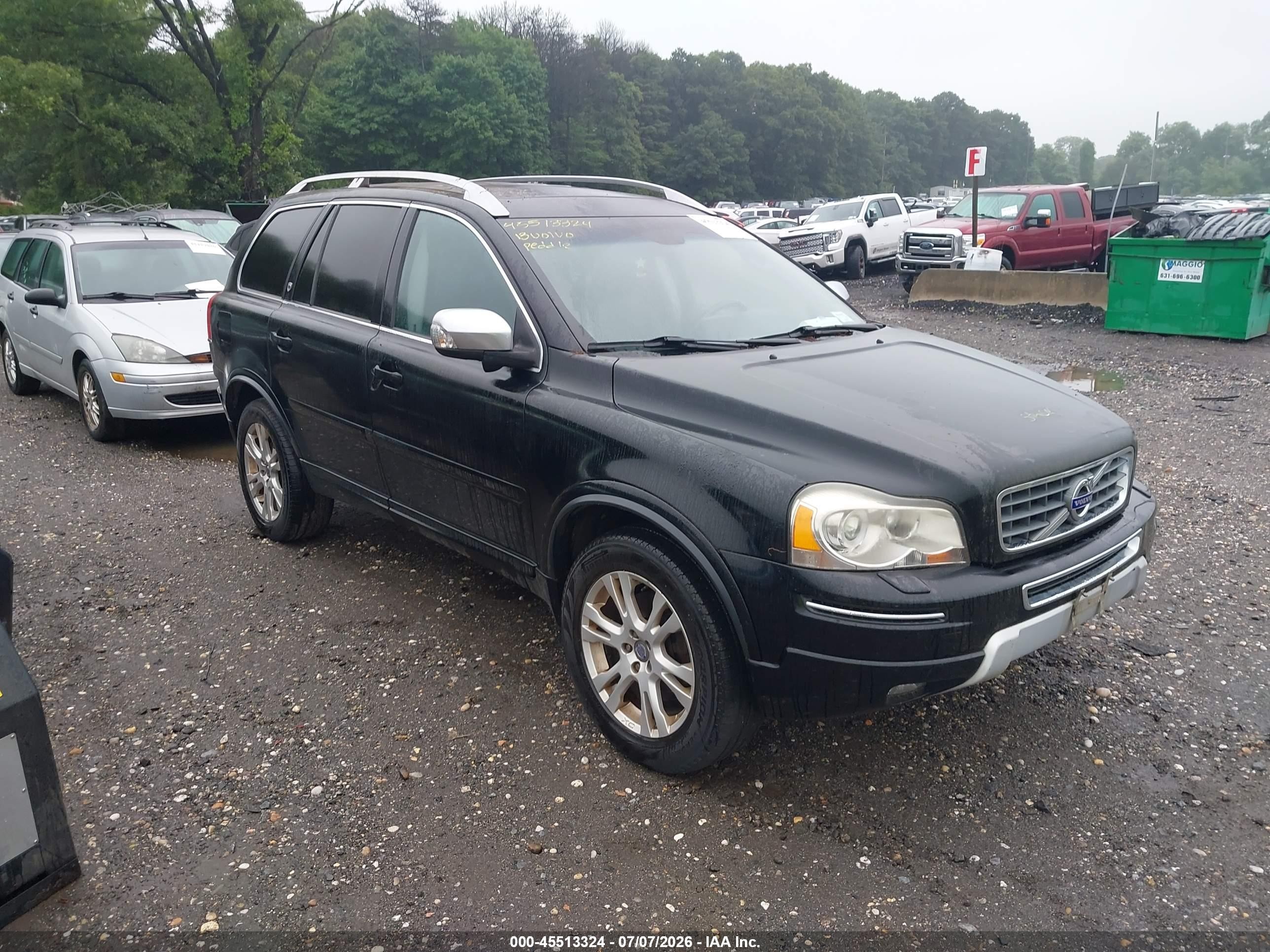 2013 Volvo Xc90 3.2/3.2 Platinum/3.2 Premier Plus Black vin: YV4952CZ6D1651239