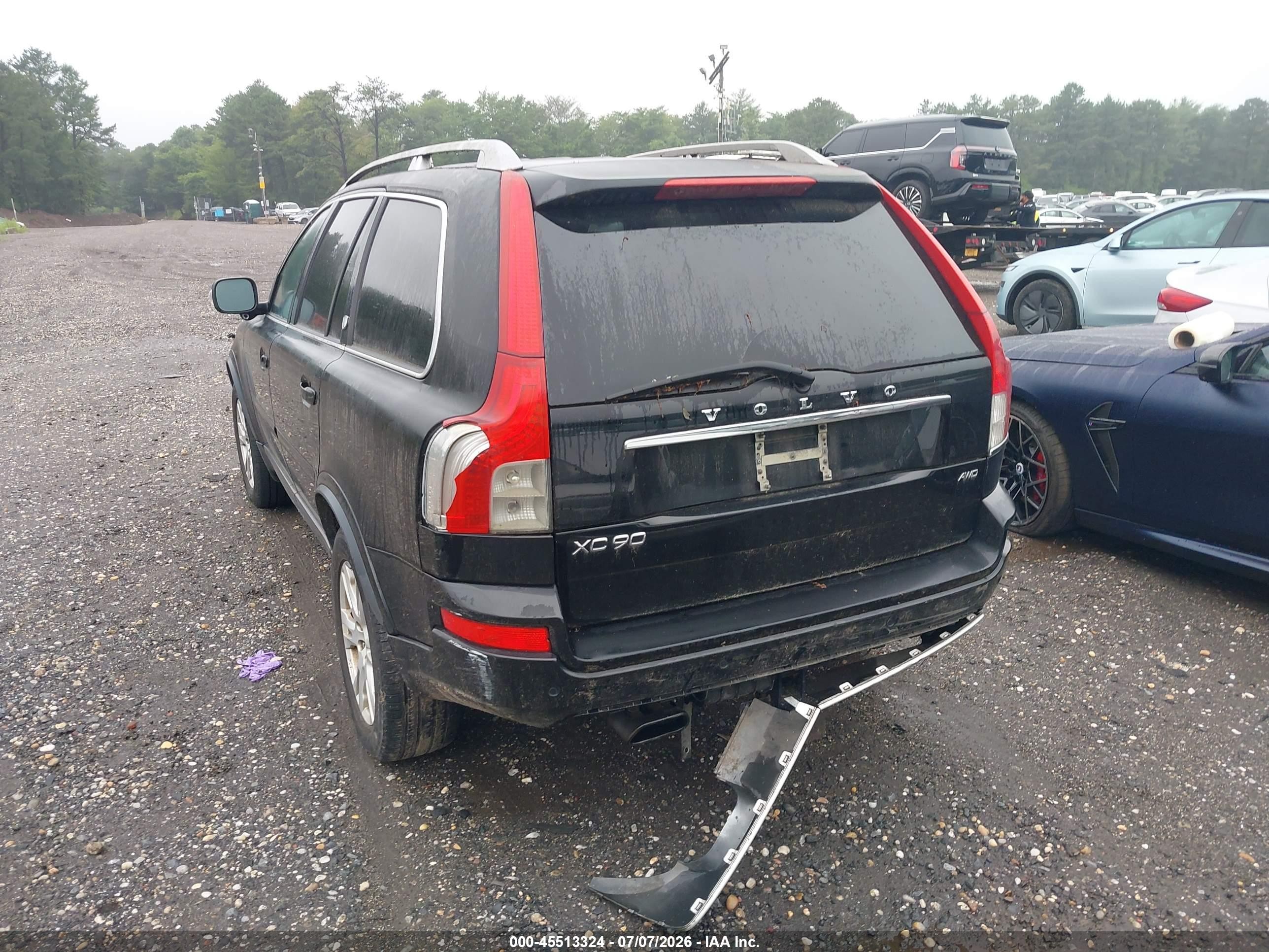 2013 Volvo Xc90 3.2/3.2 Platinum/3.2 Premier Plus Black vin: YV4952CZ6D1651239