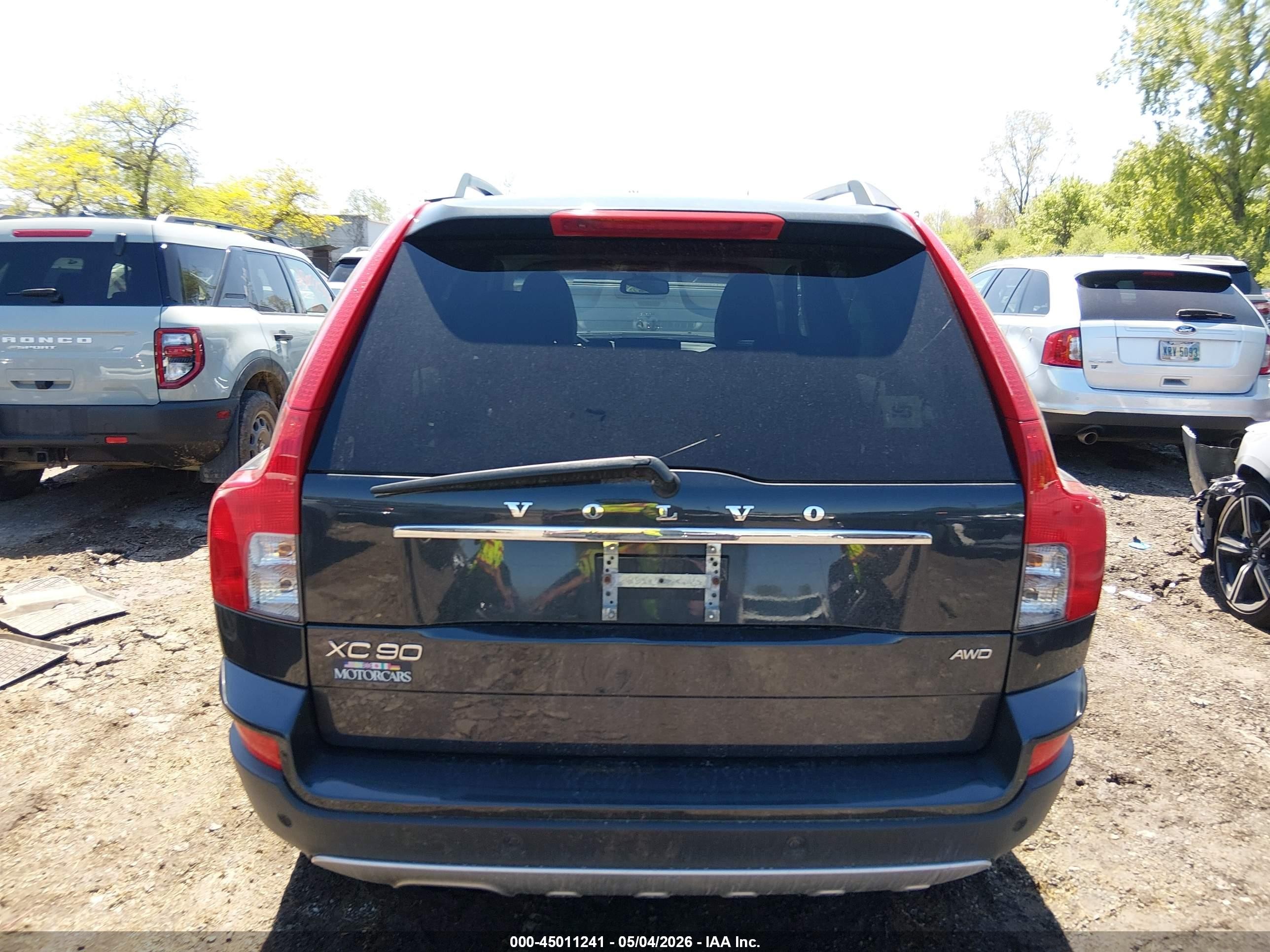 2011 Volvo Xc90 3.2 Gray vin: YV4952CZ7B1570330
