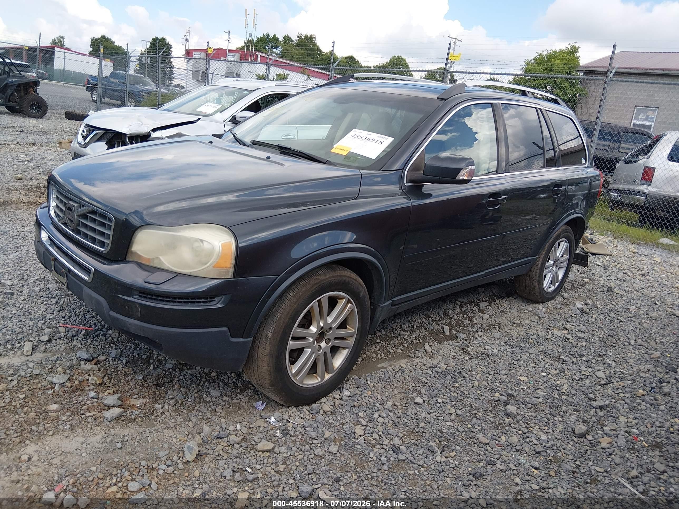 2012 Volvo Xc90 3.2/3.2 Platinum/3.2 Premier Plus Black vin: YV4952CZ7C1609323