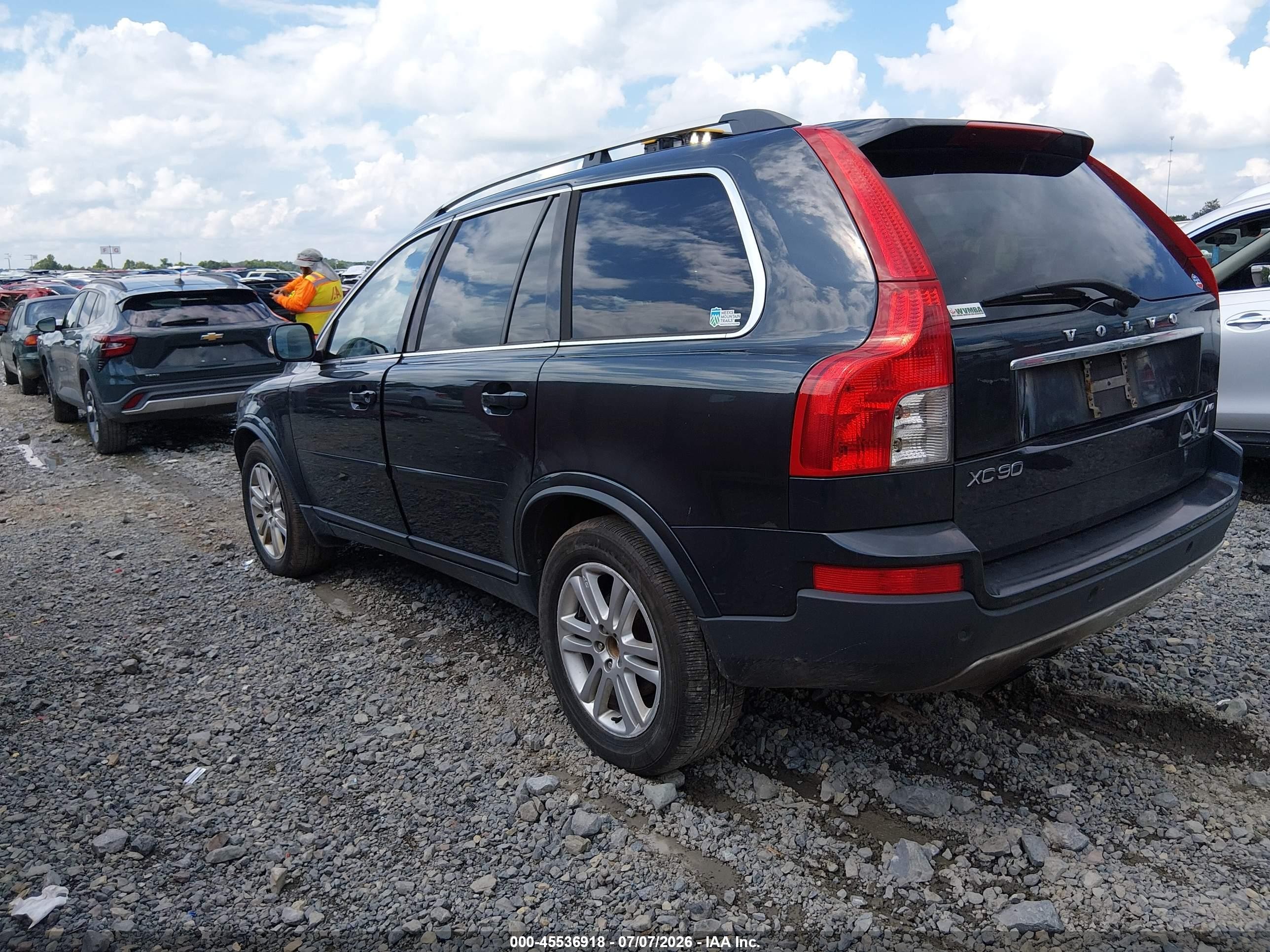 2012 Volvo Xc90 3.2/3.2 Platinum/3.2 Premier Plus Black vin: YV4952CZ7C1609323