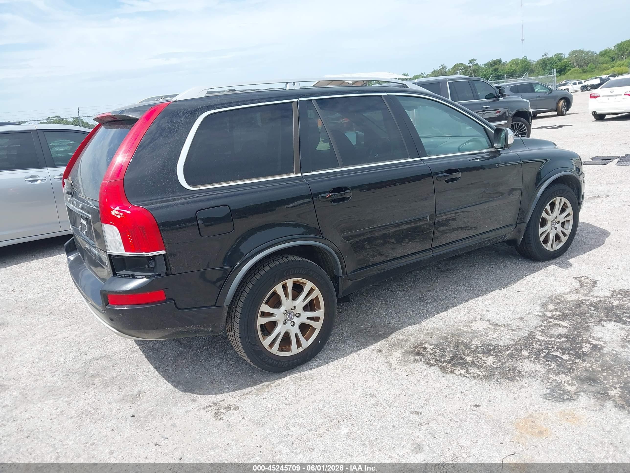 2013 Volvo Xc90 3.2/3.2 Platinum/3.2 Premier Plus Black vin: YV4952CZ7D1658295