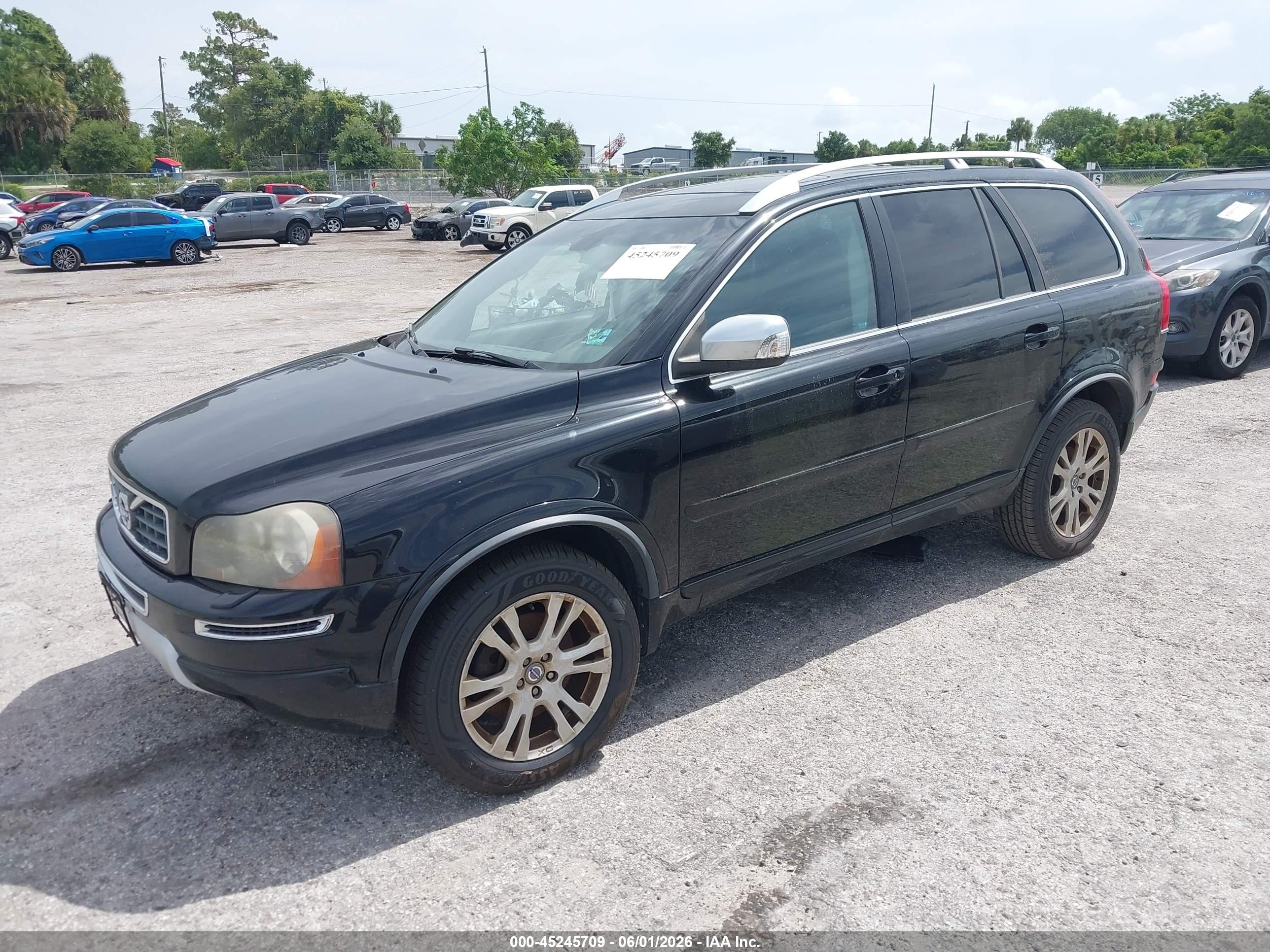 2013 Volvo Xc90 3.2/3.2 Platinum/3.2 Premier Plus Black vin: YV4952CZ7D1658295