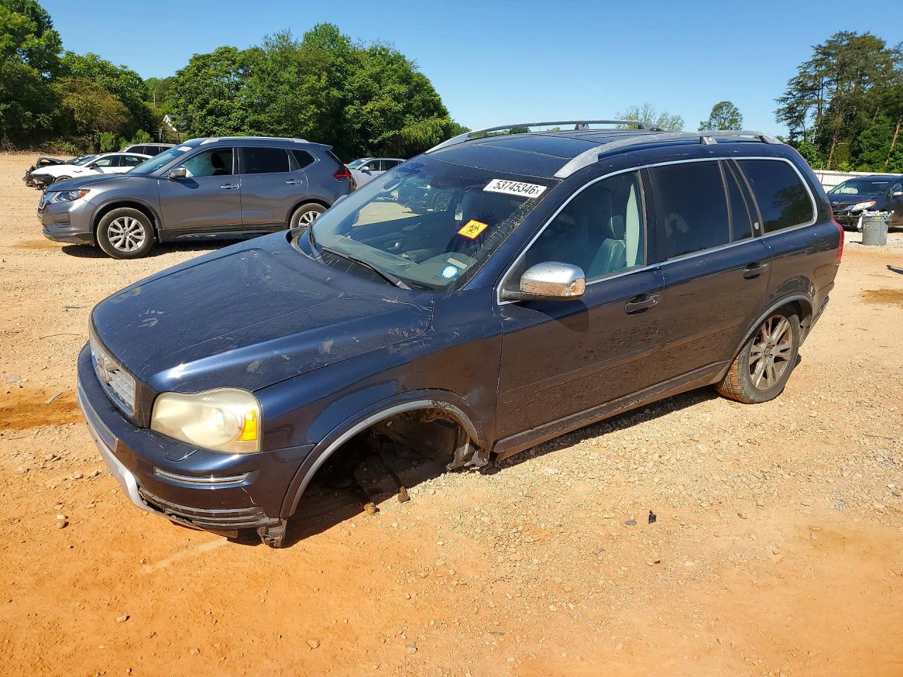 2013 Volvo Xc90 3.2 Синий vin: YV4952CZ8D1657401