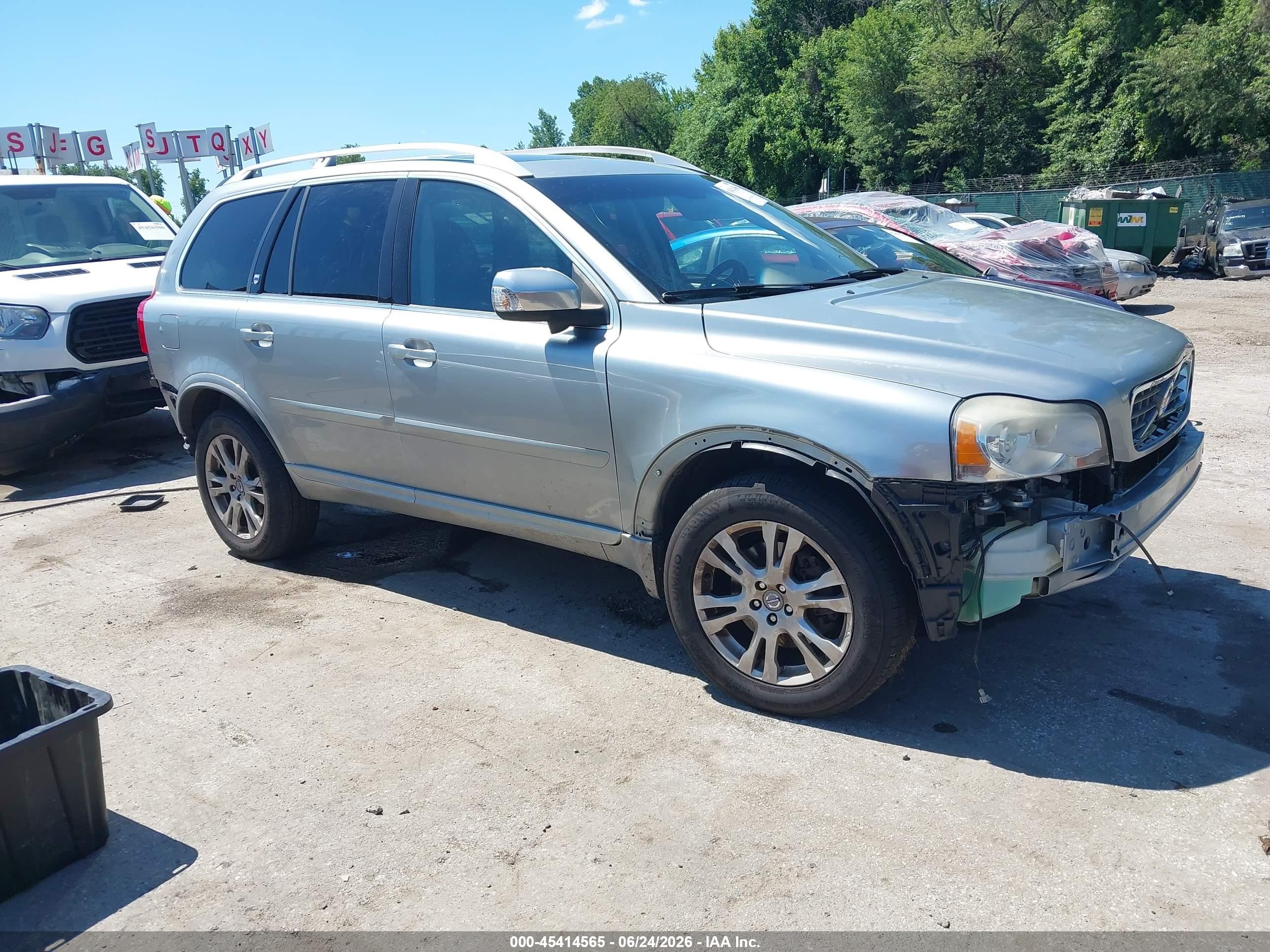 2013 Volvo Xc90 3.2 Platinum Silver vin: YV4952CZ8D1667720