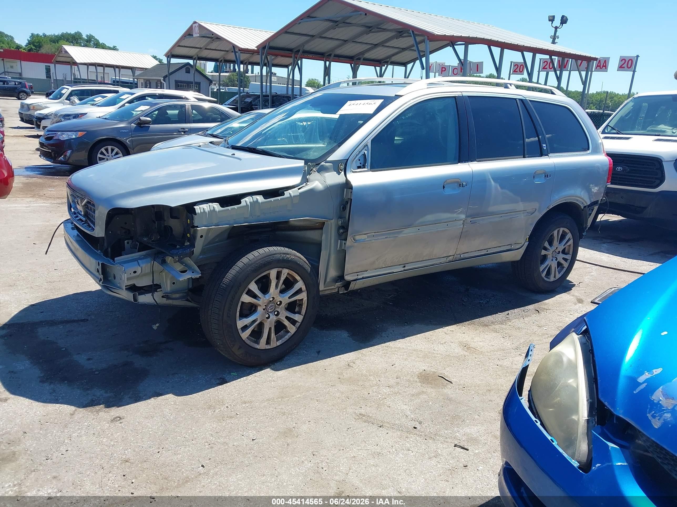 2013 Volvo Xc90 3.2 Platinum Silver vin: YV4952CZ8D1667720