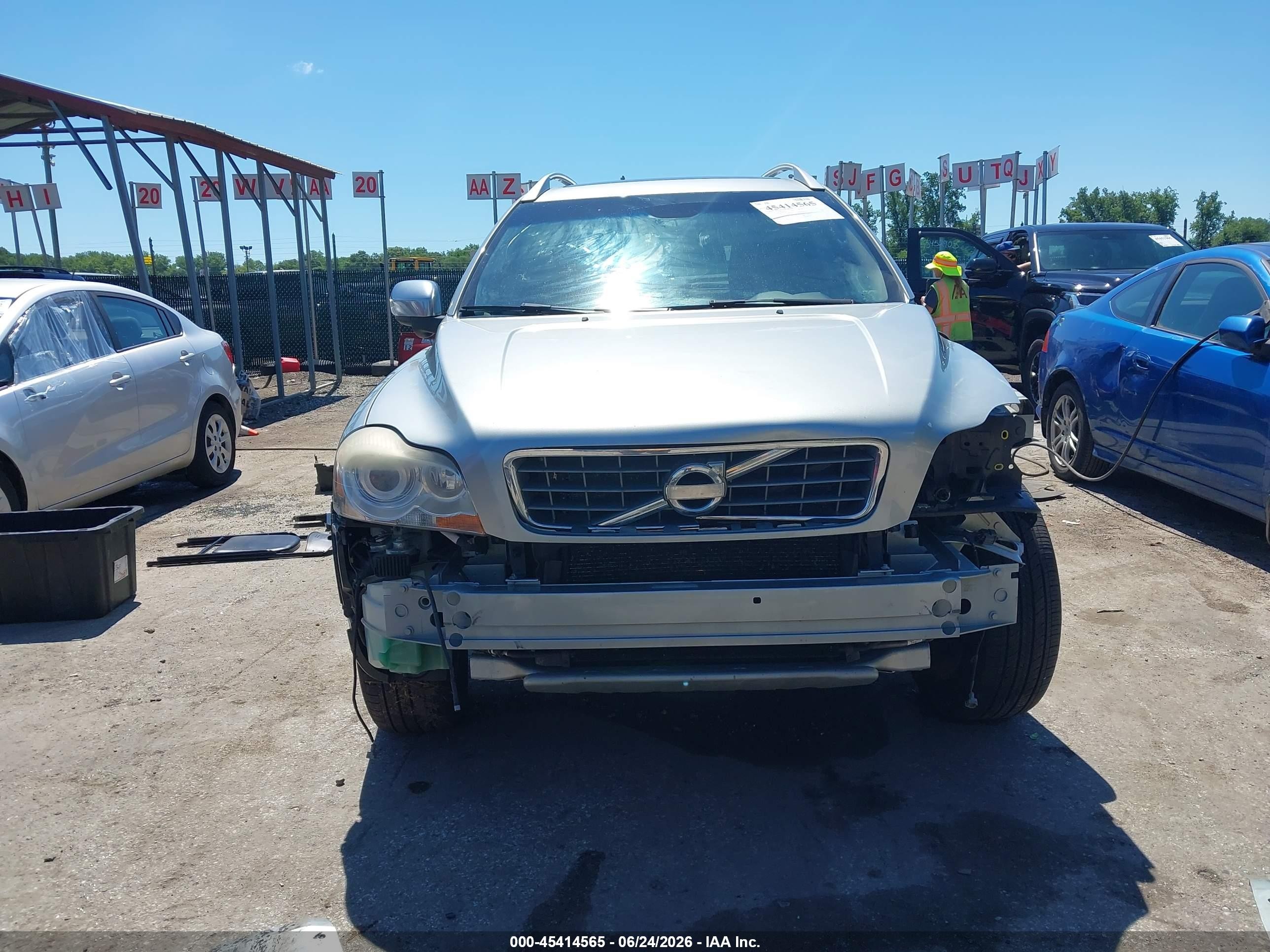2013 Volvo Xc90 3.2 Platinum Silver vin: YV4952CZ8D1667720