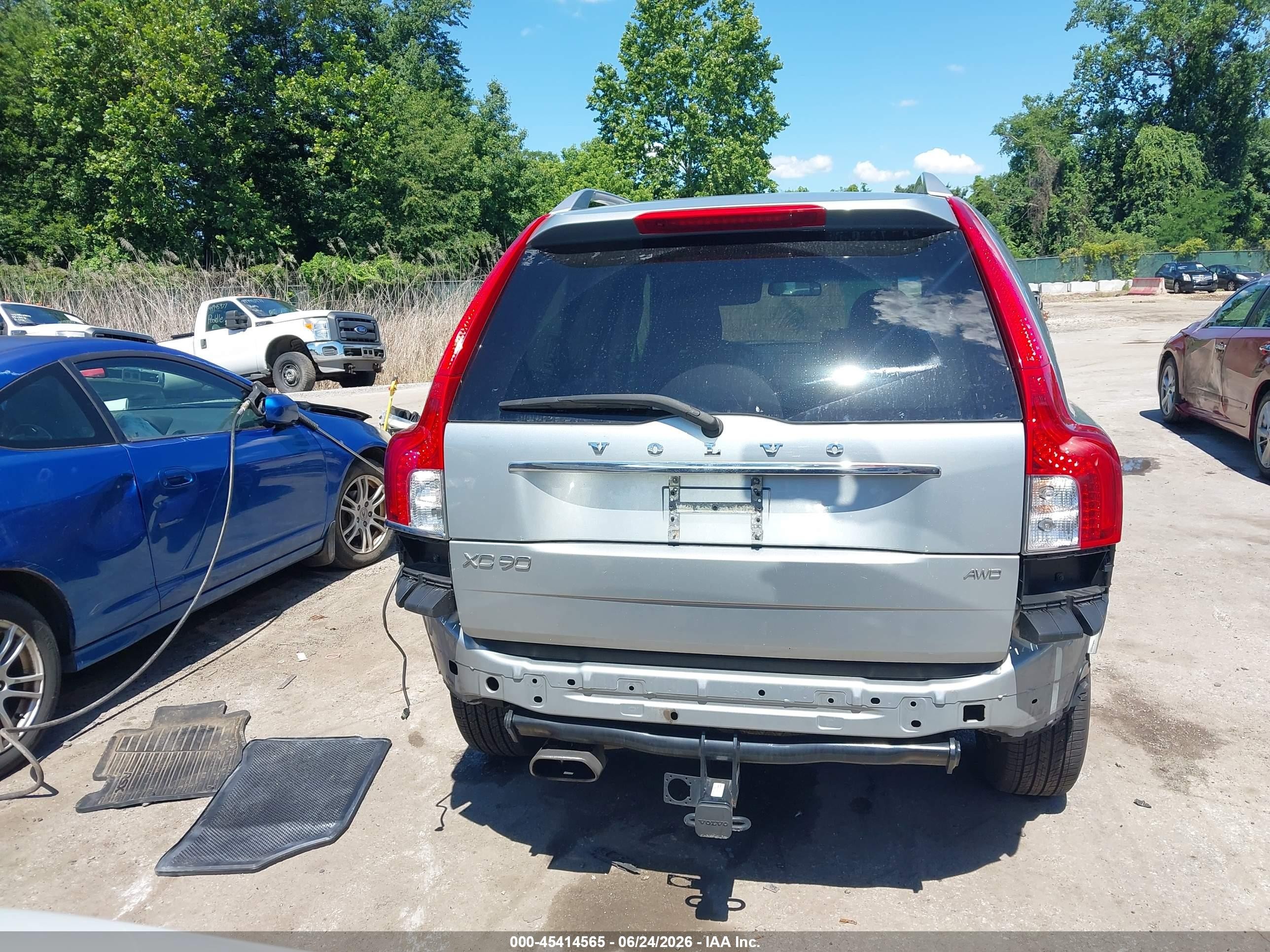 2013 Volvo Xc90 3.2 Platinum Silver vin: YV4952CZ8D1667720