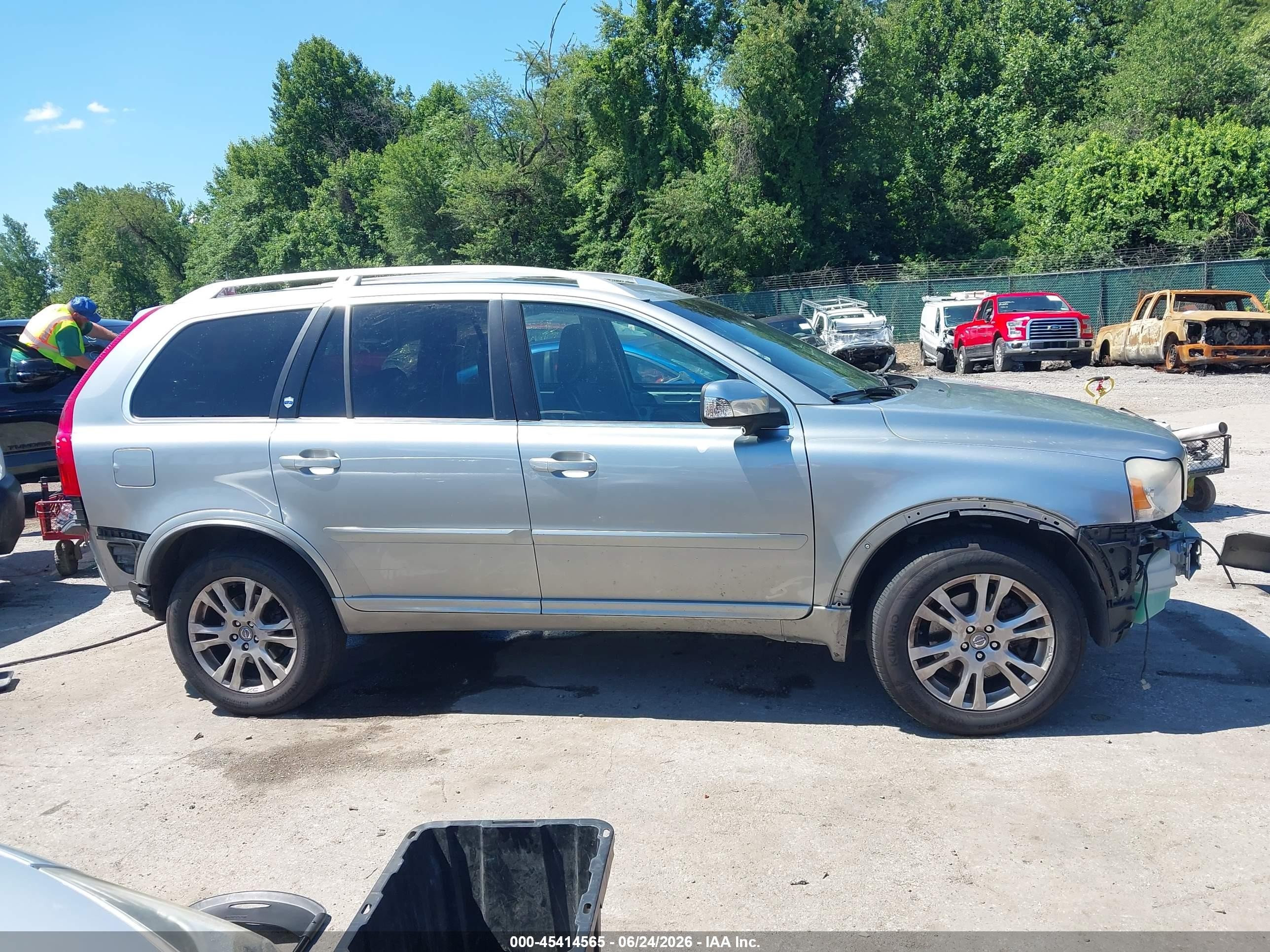 2013 Volvo Xc90 3.2 Platinum Silver vin: YV4952CZ8D1667720