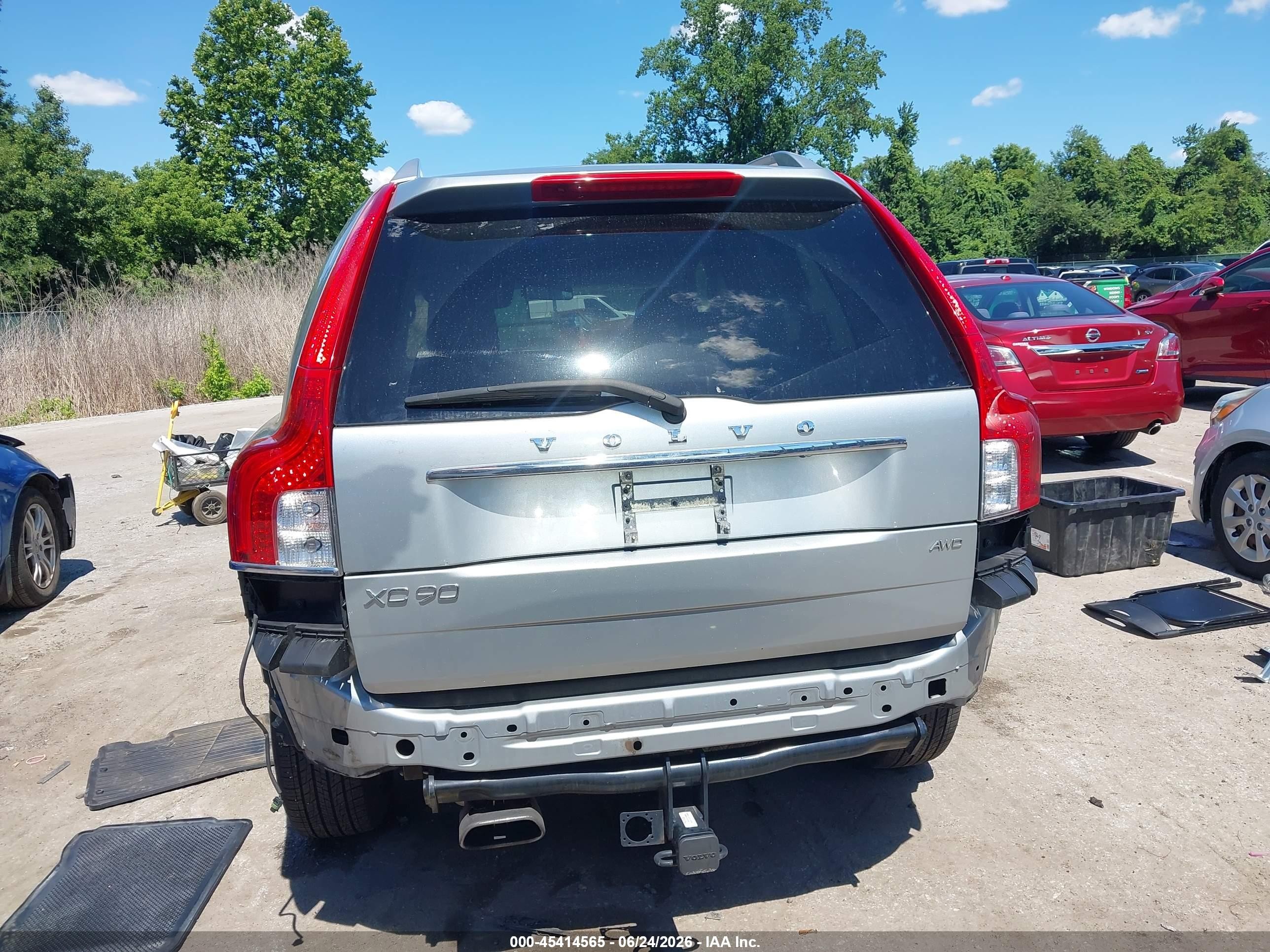 2013 Volvo Xc90 3.2 Platinum Silver vin: YV4952CZ8D1667720