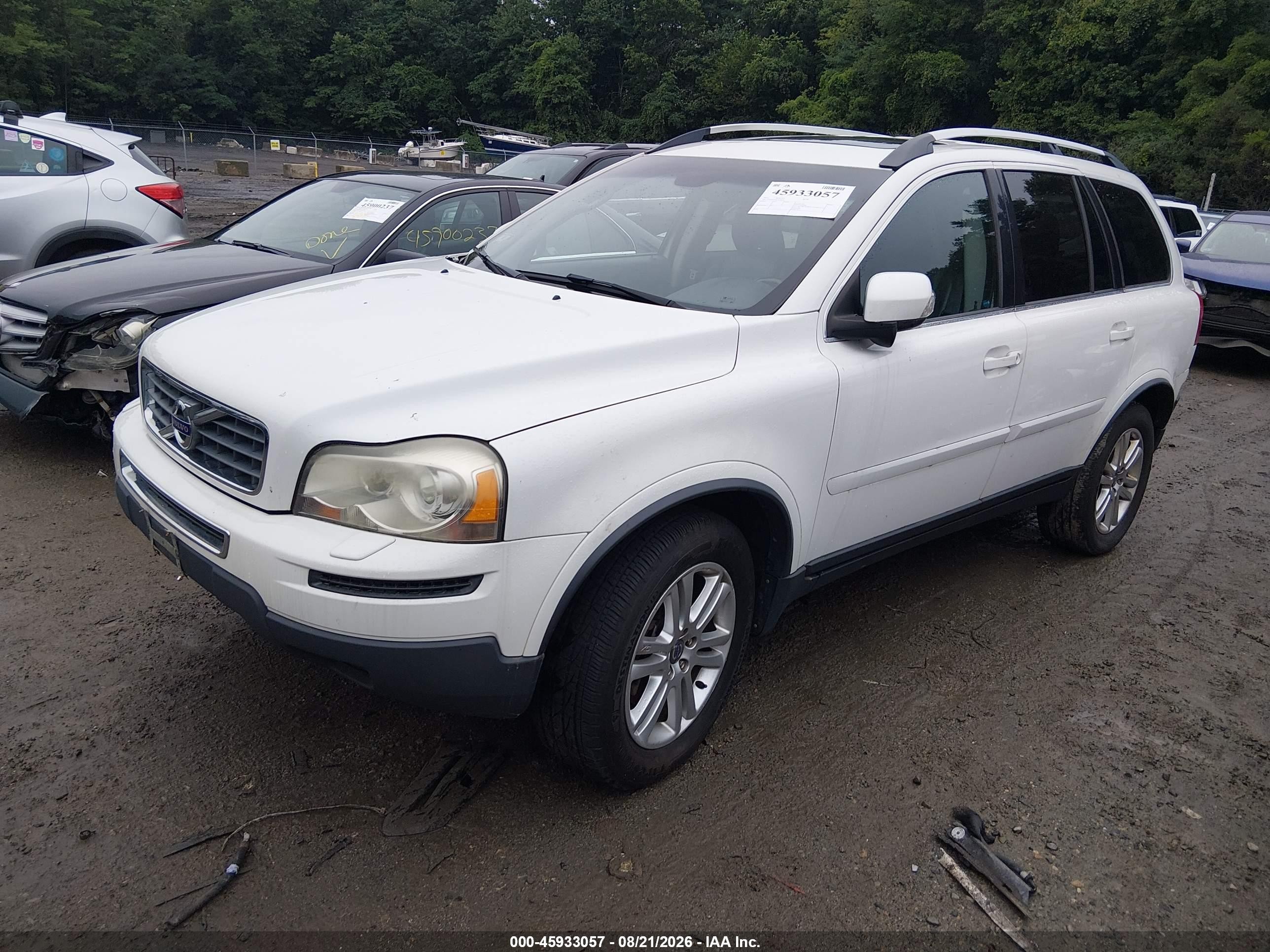 2012 Volvo Xc90 3.2 Platinum White vin: YV4952CZ9C1618072