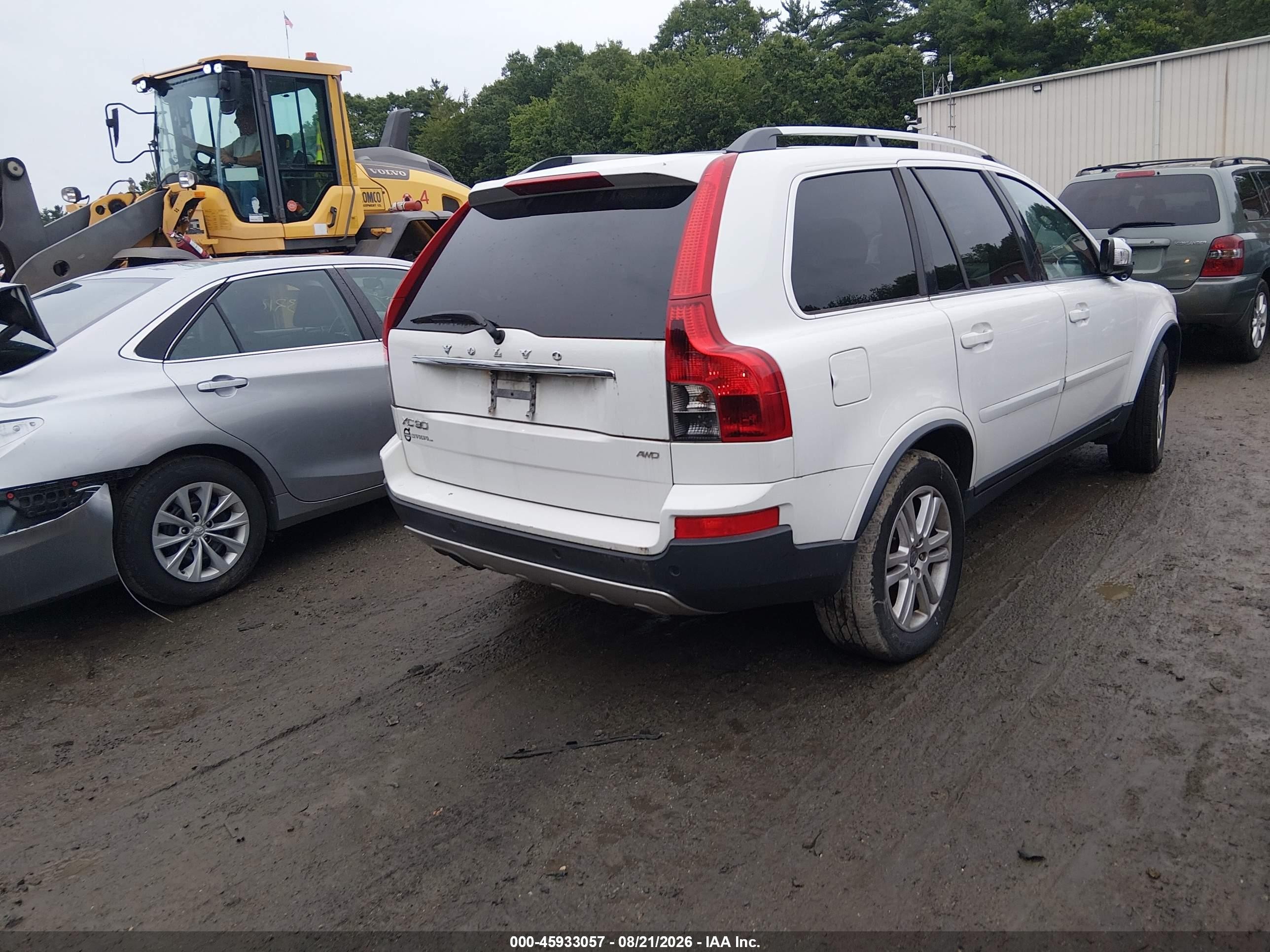 2012 Volvo Xc90 3.2 Platinum White vin: YV4952CZ9C1618072