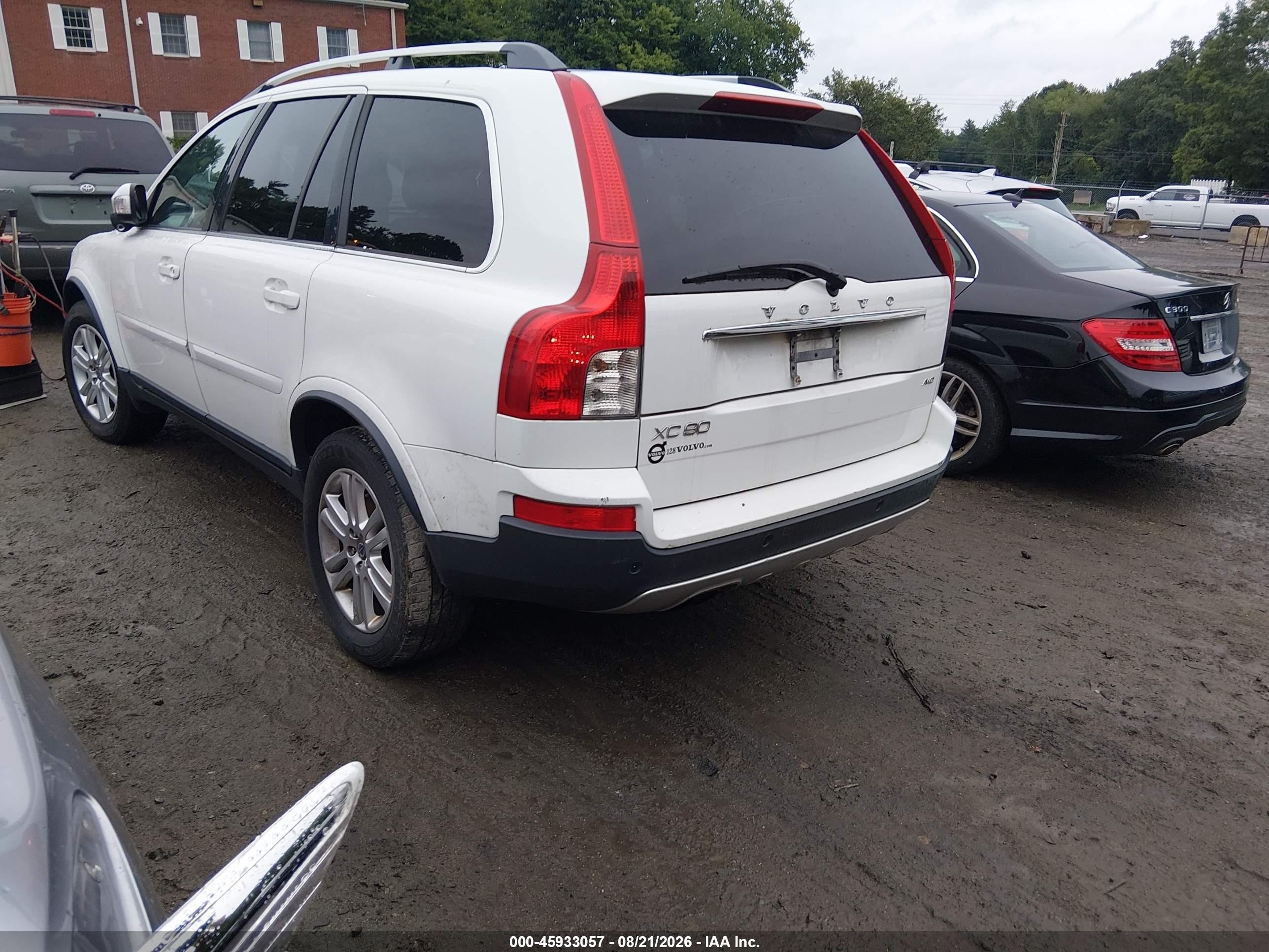 2012 Volvo Xc90 3.2 Platinum White vin: YV4952CZ9C1618072