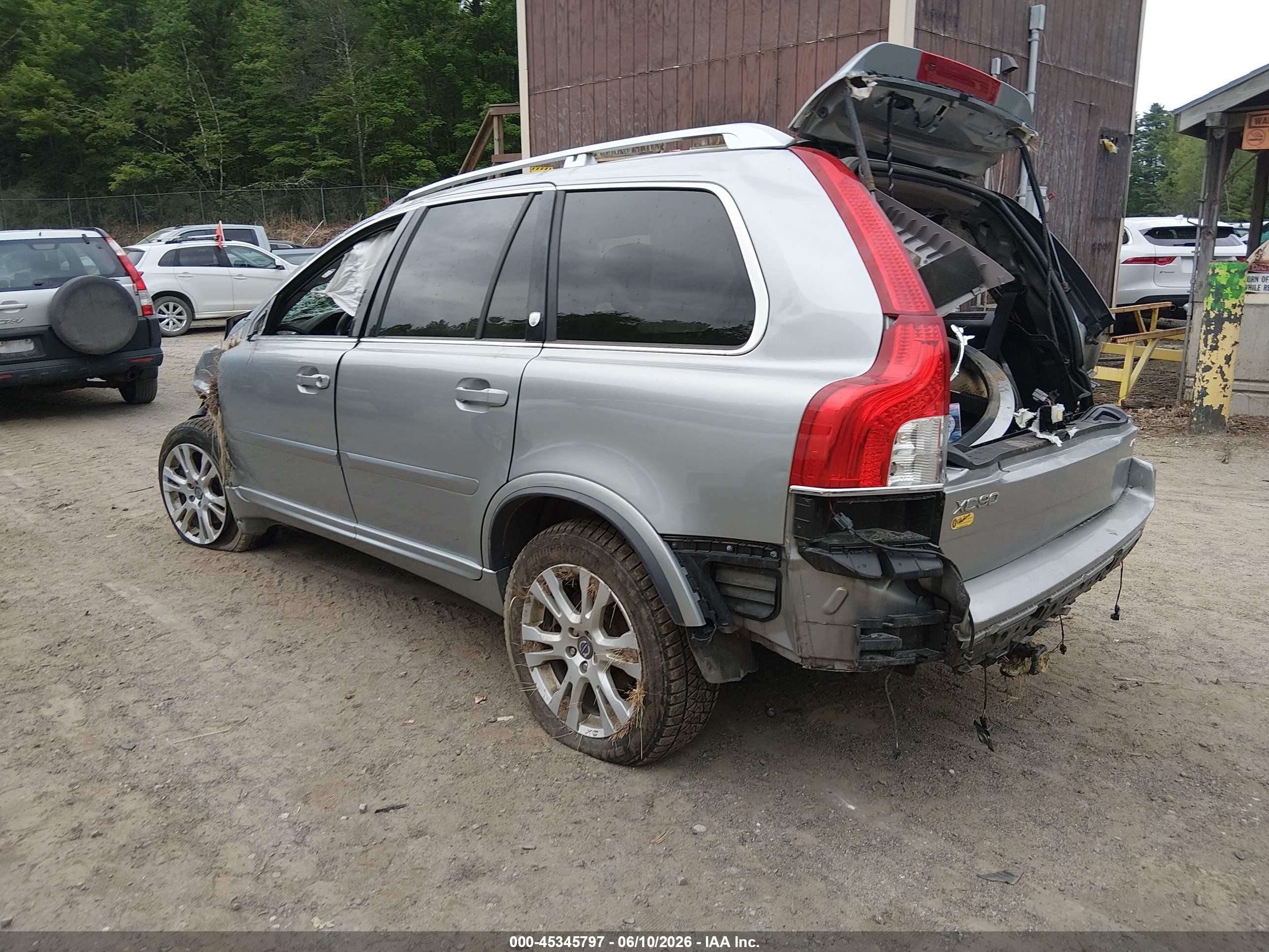 2013 Volvo Xc90 3.2/3.2 Platinum/3.2 Premier Plus Silver vin: YV4952CZ9D1642096