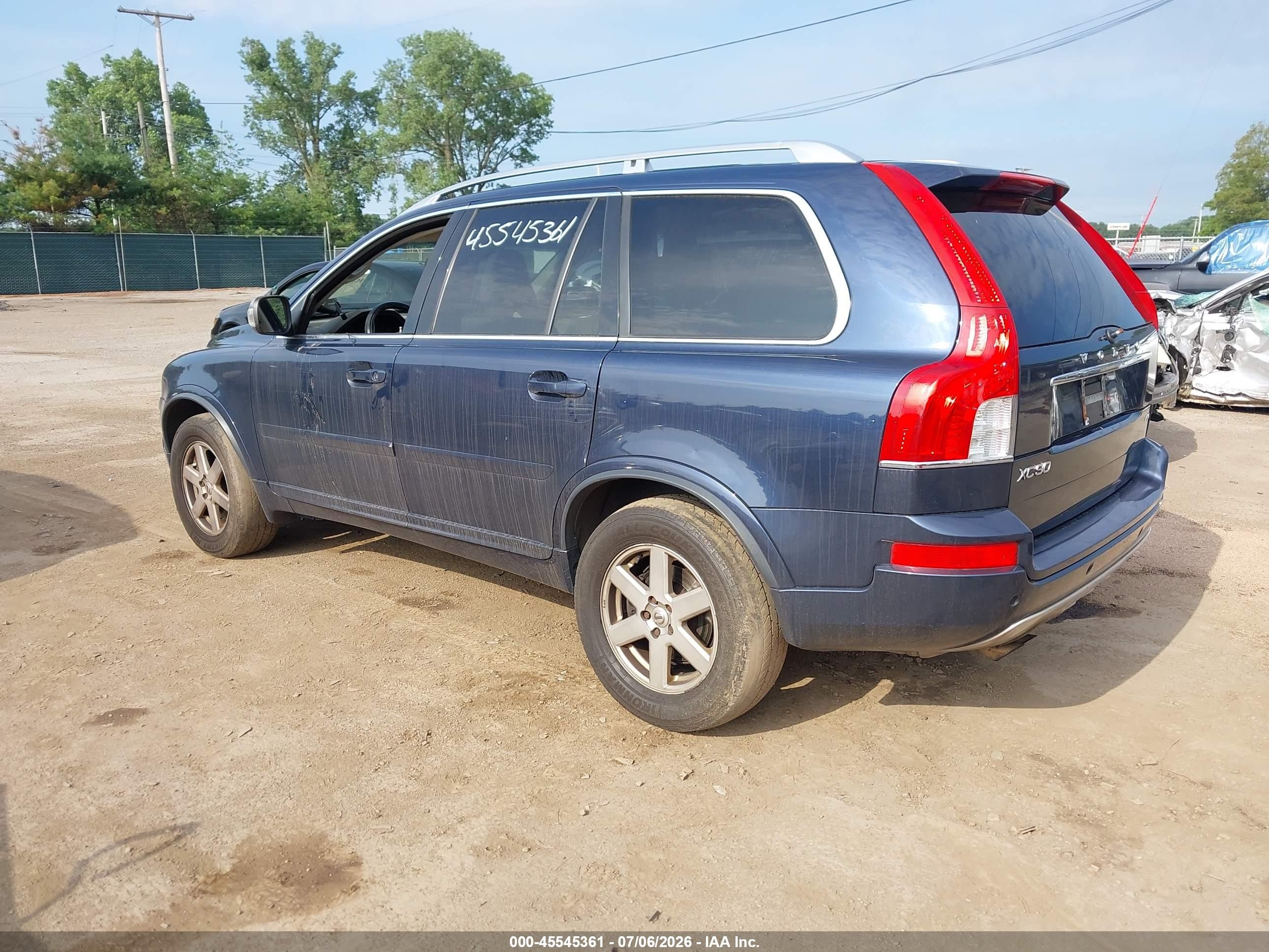 2013 Volvo Xc90 3.2/3.2 Platinum/3.2 Premier Plus Blue vin: YV4952CZ9D1646455